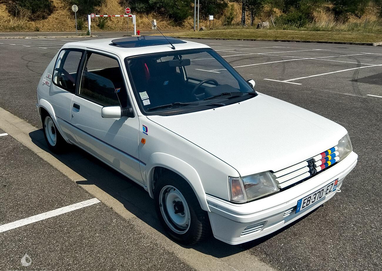 1989 Peugeot 205 Rallye zu verkaufen – Leichte französische Rallye Ikone