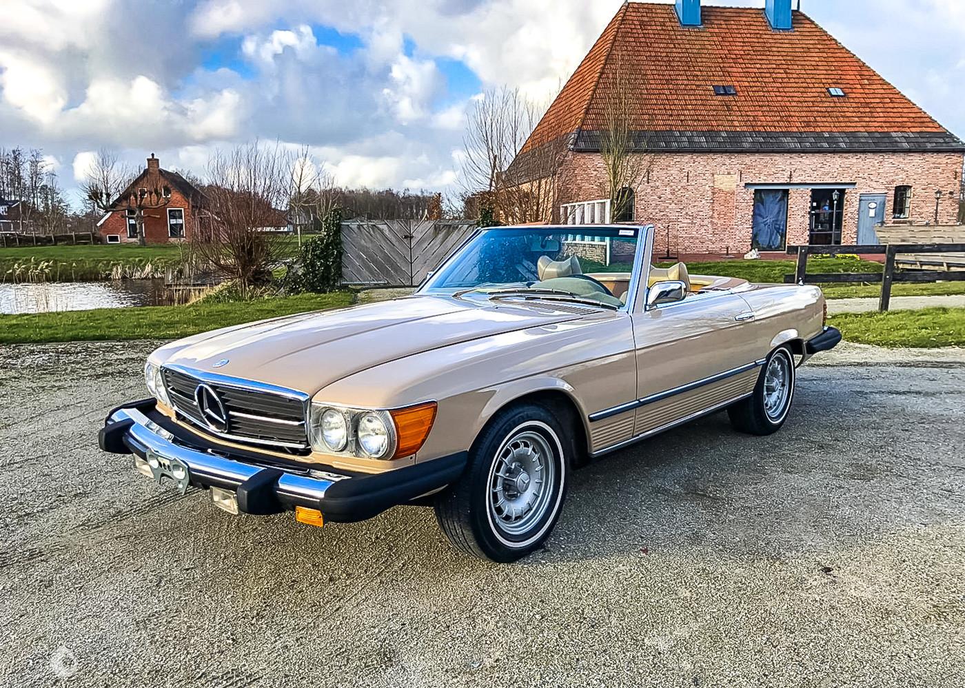 1975 Mercedes-Benz SL R107 zu verkaufen – Zeitloser deutscher Luxus-Roadster