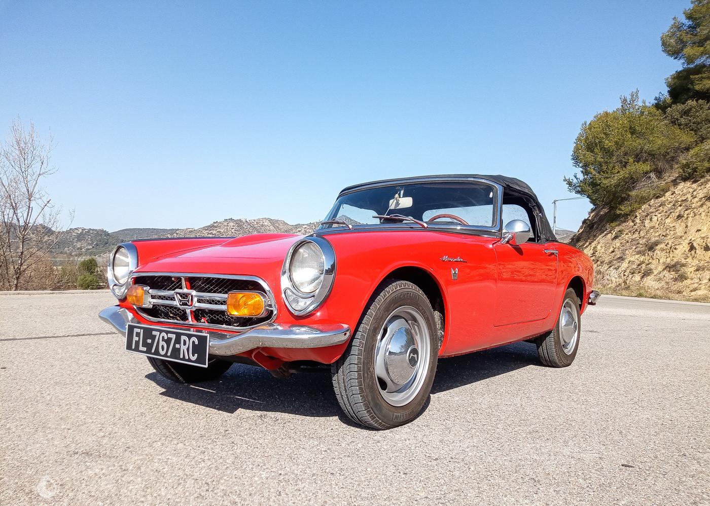Honda S800 1968 à vendre – Sportive japonaise classique légère
