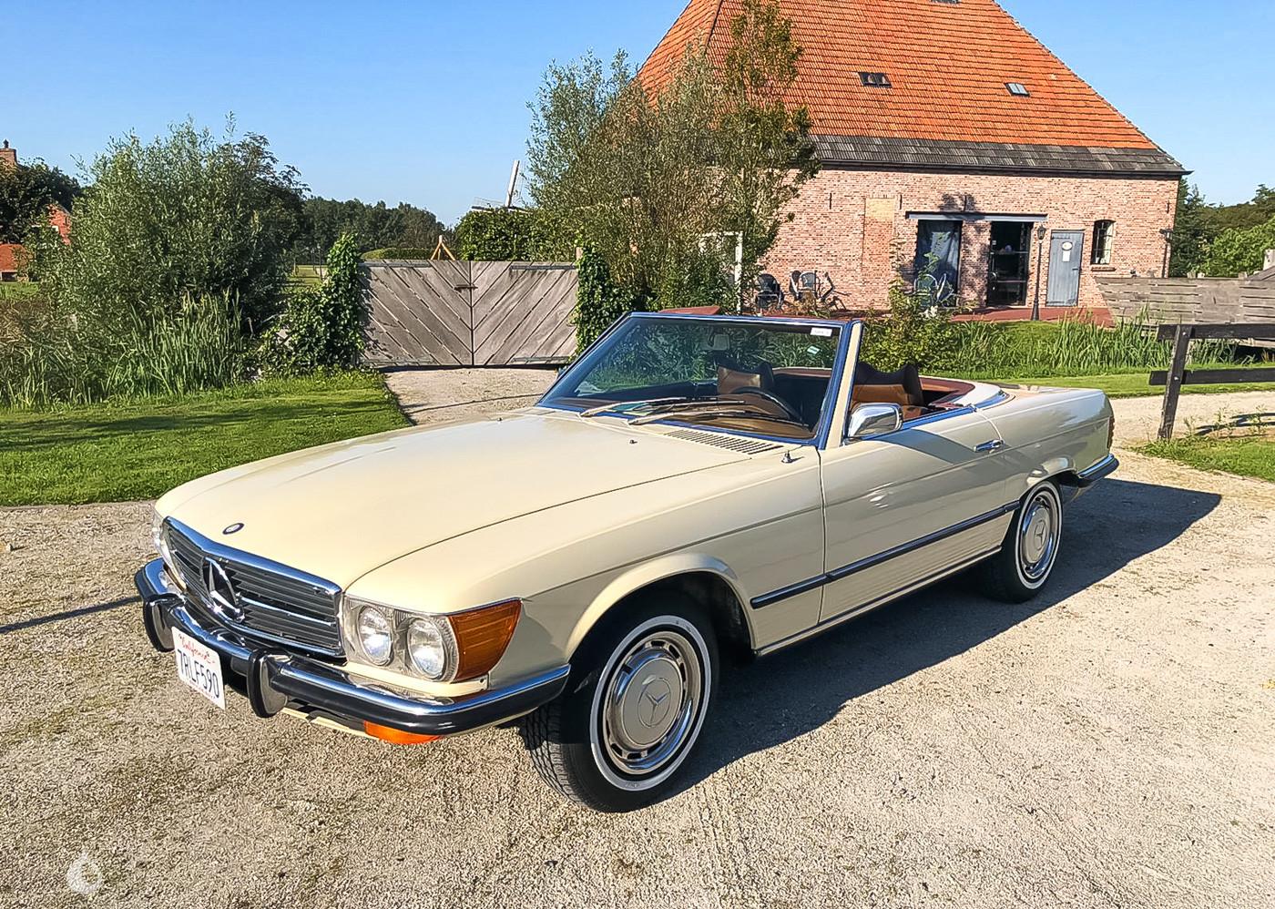 Mercedes SL R107 1972 à vendre – Roadster allemand de luxe intemporel