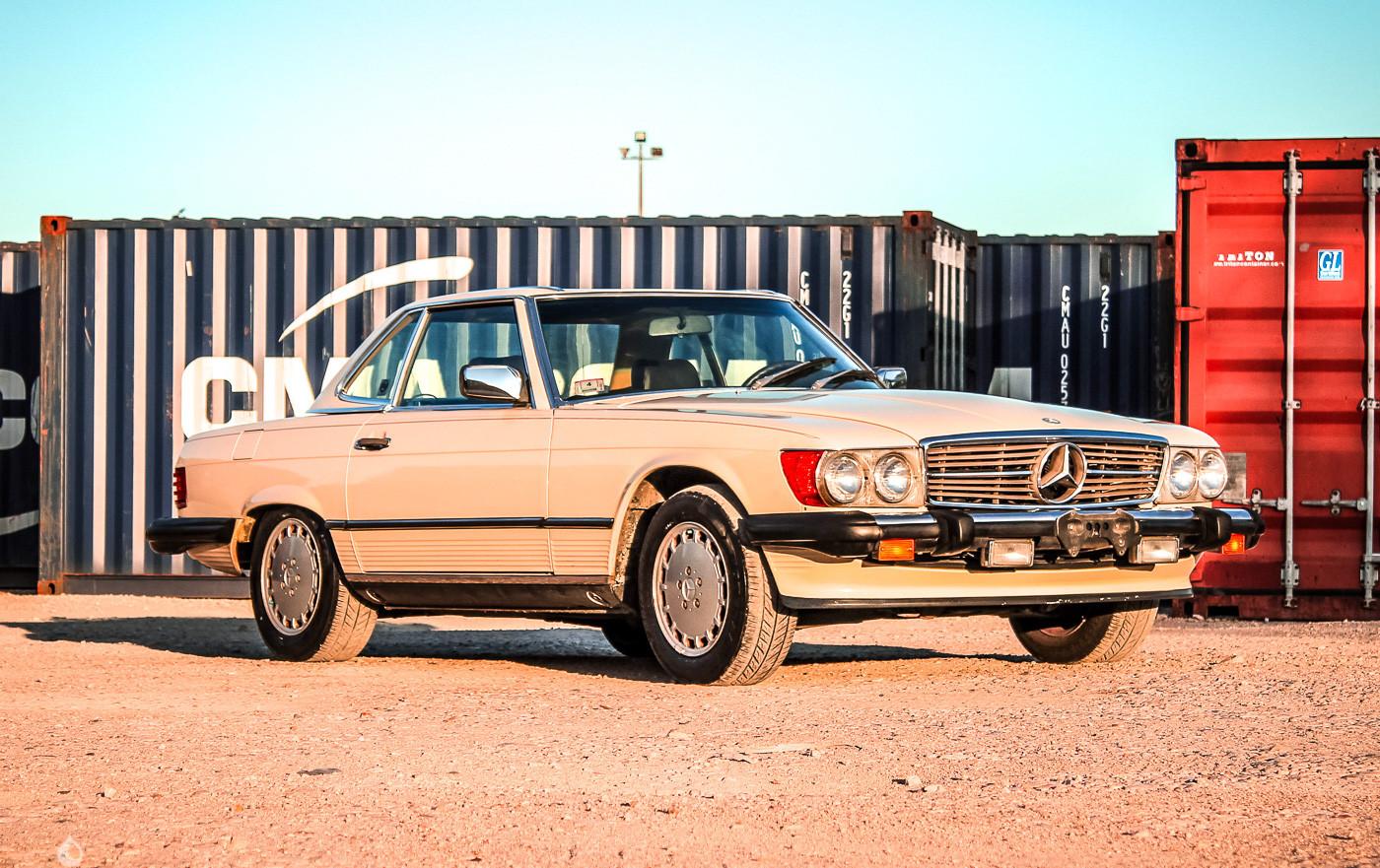 Mercedes SL R107 1988 à vendre – Roadster allemand classique et luxueux