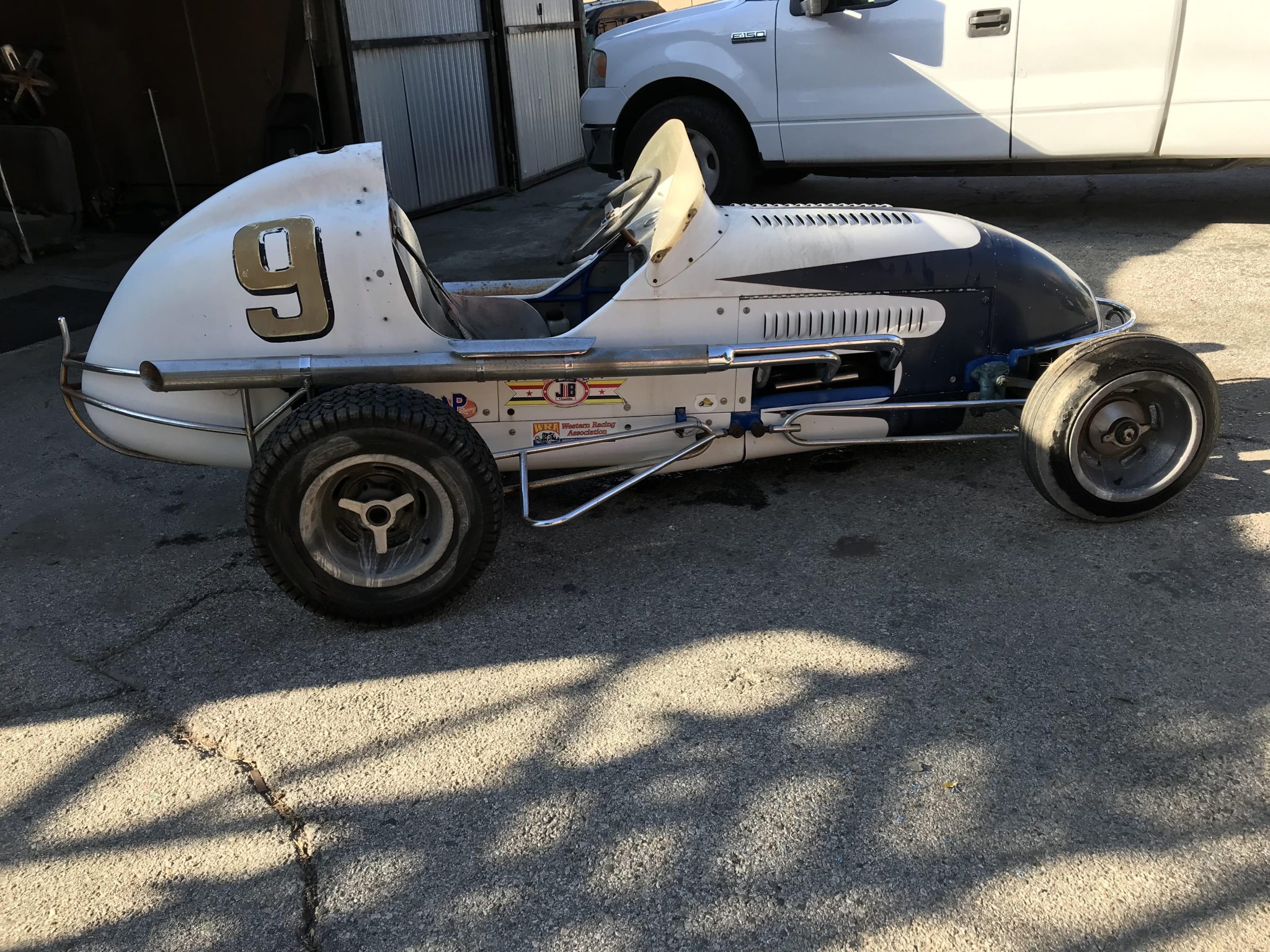 Projet Midget Racer Ford V8-60 à vendre – Rare voiture de course vintage