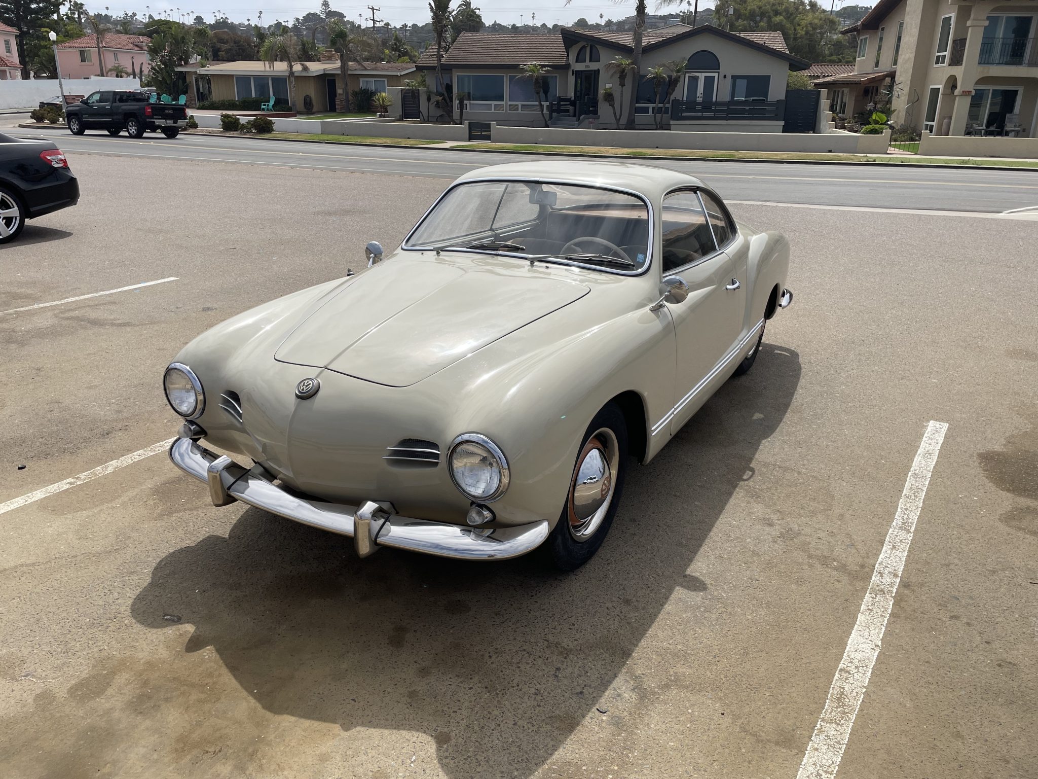 1957 Volkswagen Karmann Ghia zu verkaufen – Elegantes luftgekühltes deutsches Klassiker Coupé