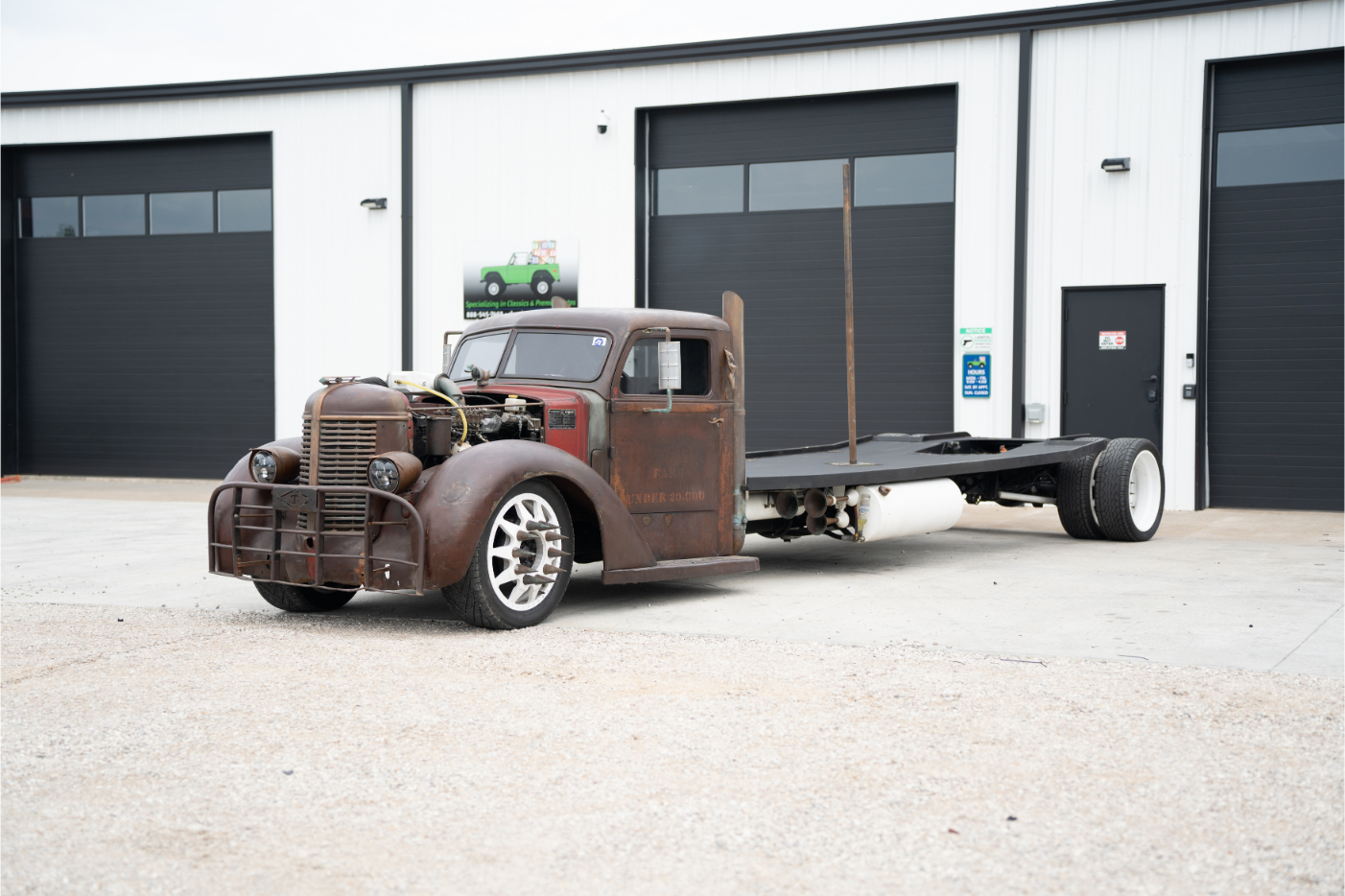 1936 Diamond T Hauler Hot Rod for Sale – Custom Vintage Truck Icon
