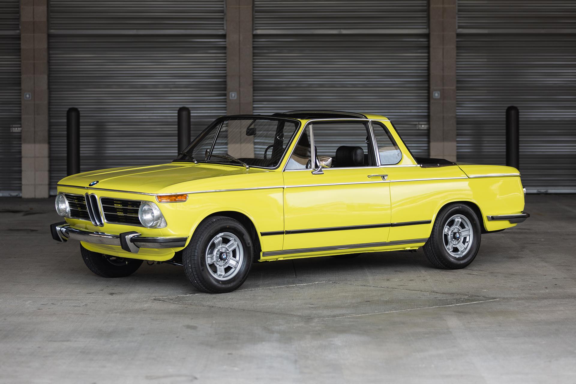 BMW 02 Series Cabriolet 1972 zu verkaufen – Klassische offene BMW-Ikone