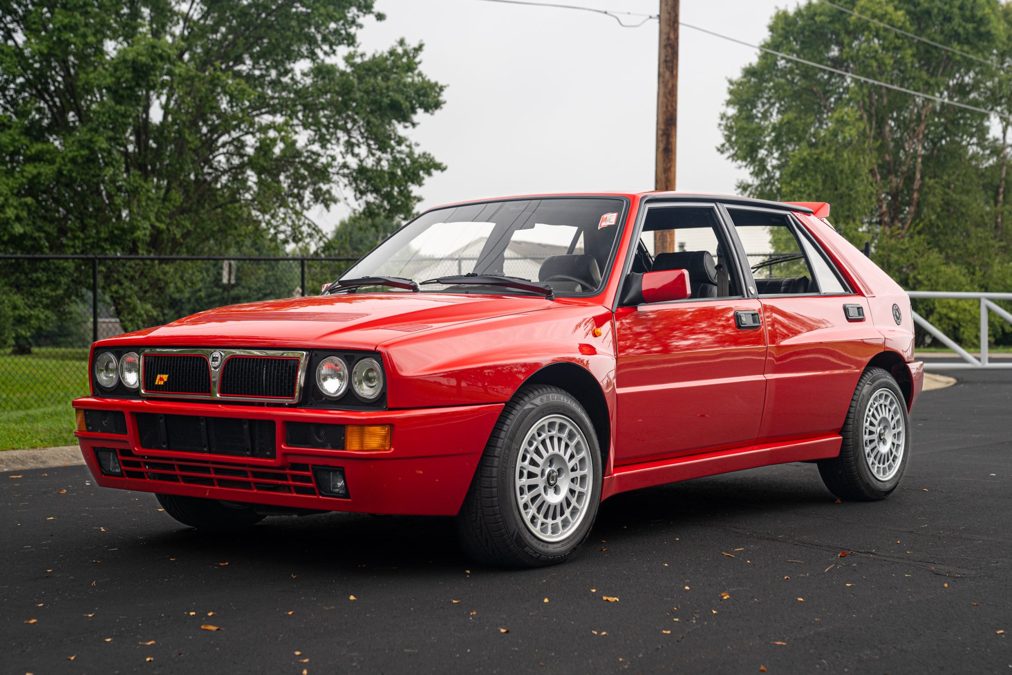 1993 Lancia Delta for Sale – Red Turbocharged AWD Performance Icon