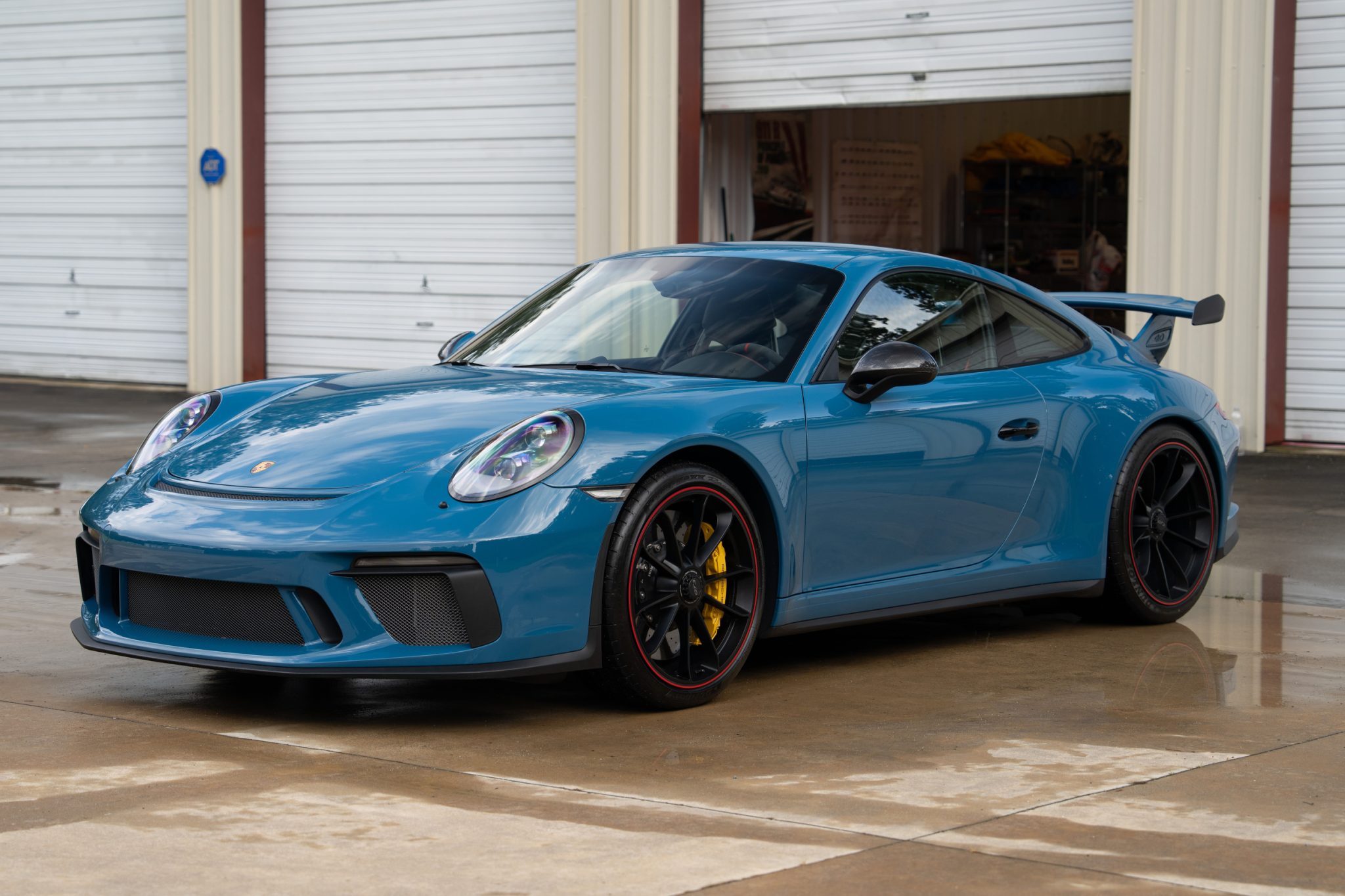 2018 Porsche 991 GT3 for Sale – Paint-to-Sample Oslo Blue Manual Coupe