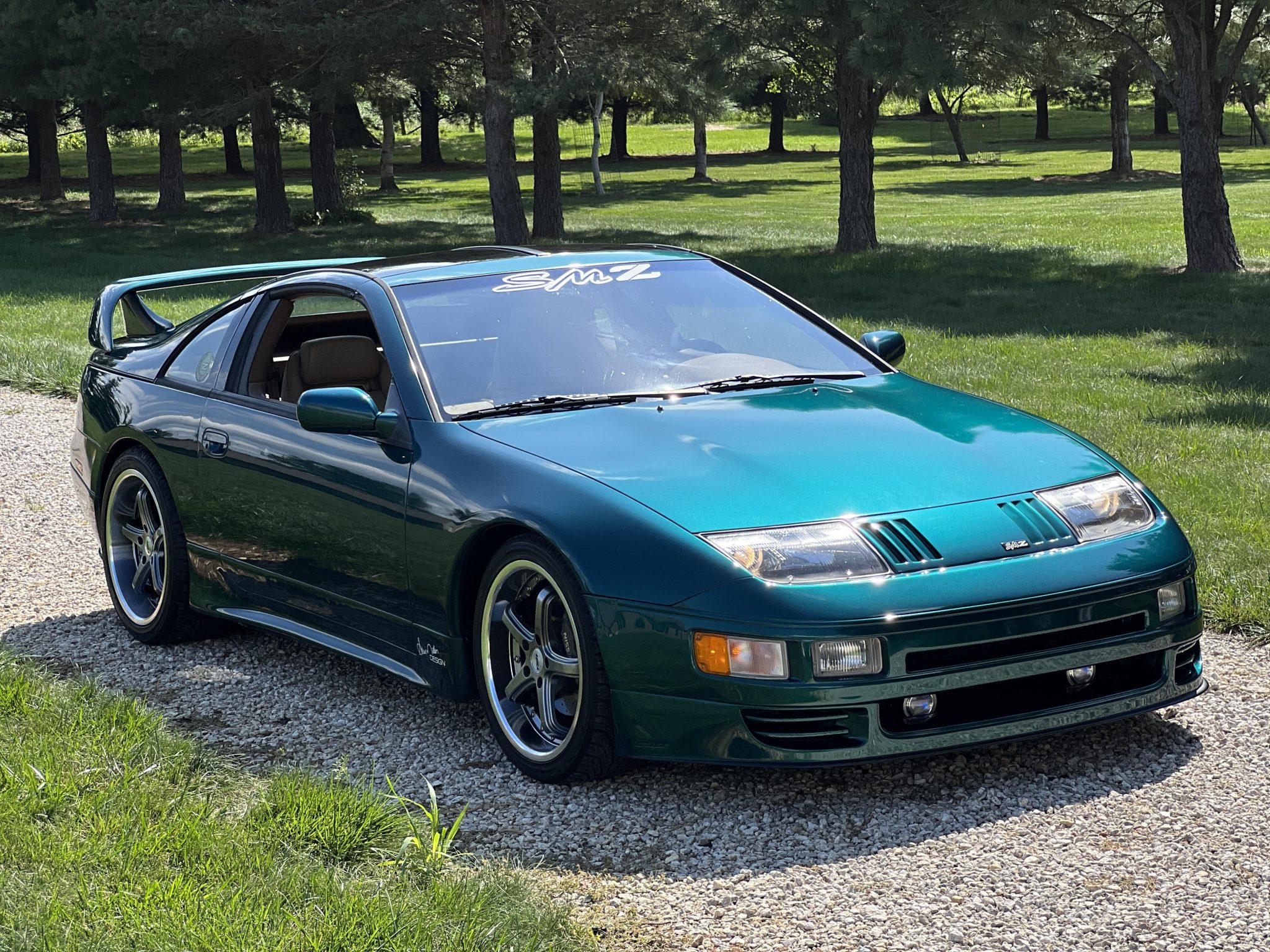 1996 Nissan Z32 300ZX zu verkaufen – Cobalt-Green-Twin-Turbo-Coupé mit SMZ-Paket
