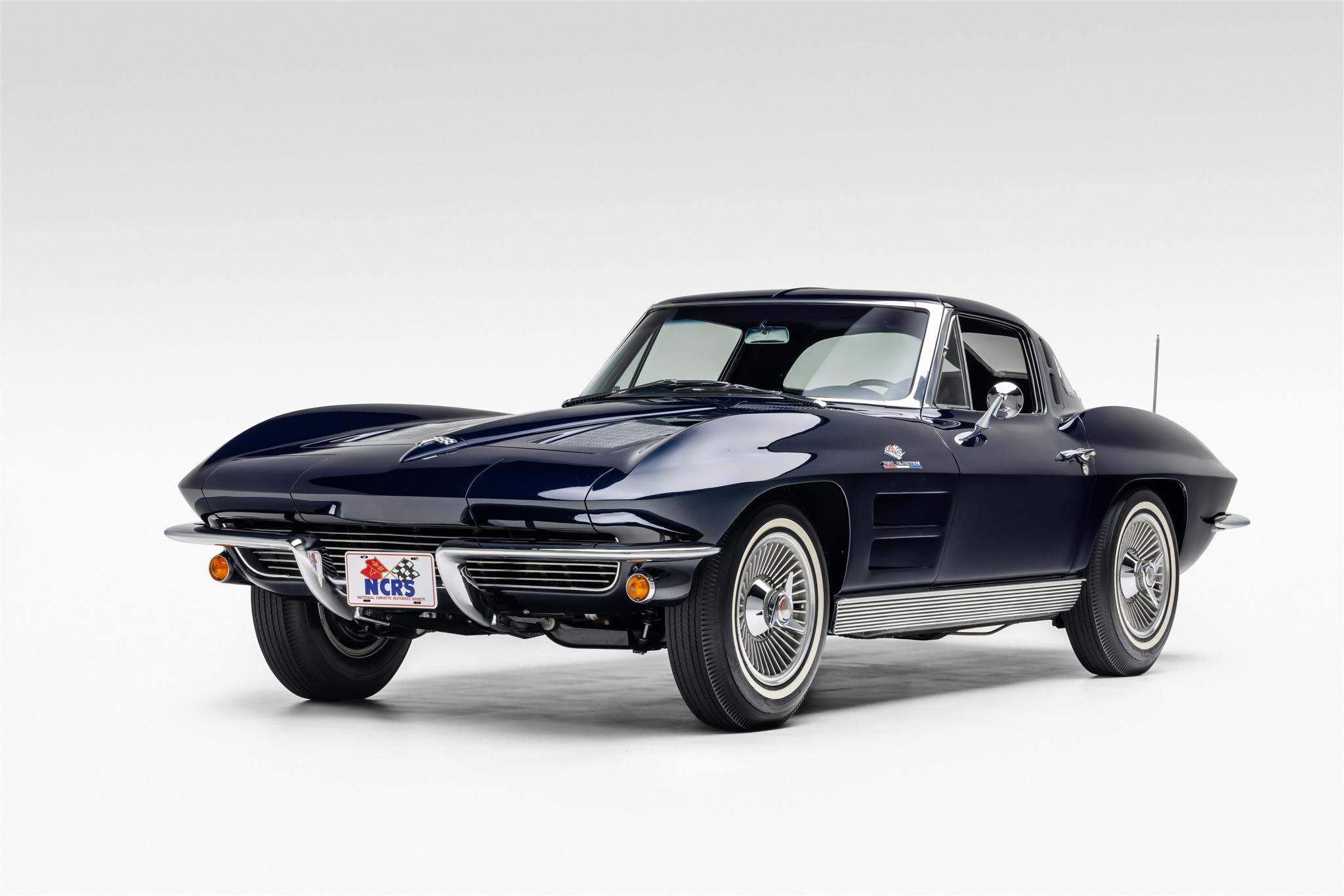 1963 Chevrolet Corvette C2 for Sale – Daytona Blue Fuel-Injected Sting Ray