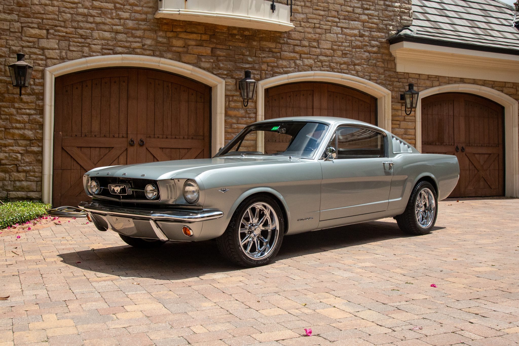 Ford Mustang 1964.5-1966 1965 à vendre – Coupé gris V8 stroker 347ci à cinq rapports