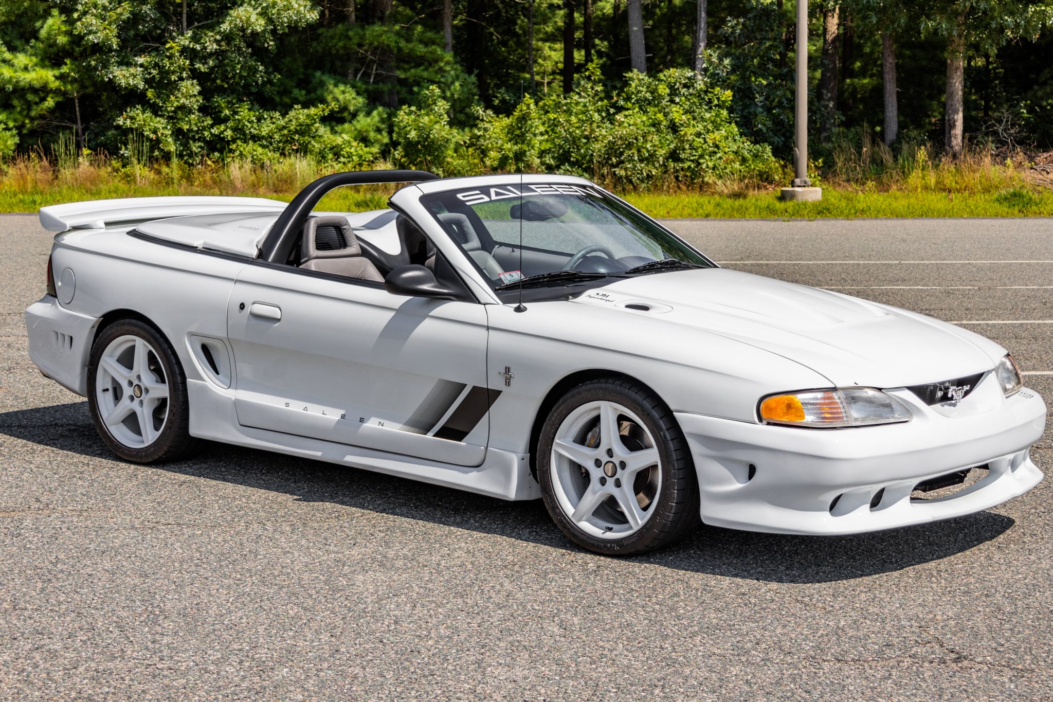 1997 Ford Mustang SN95 1994-2004 for Sale – Crystal White Saleen S351 Supercharged Convertible