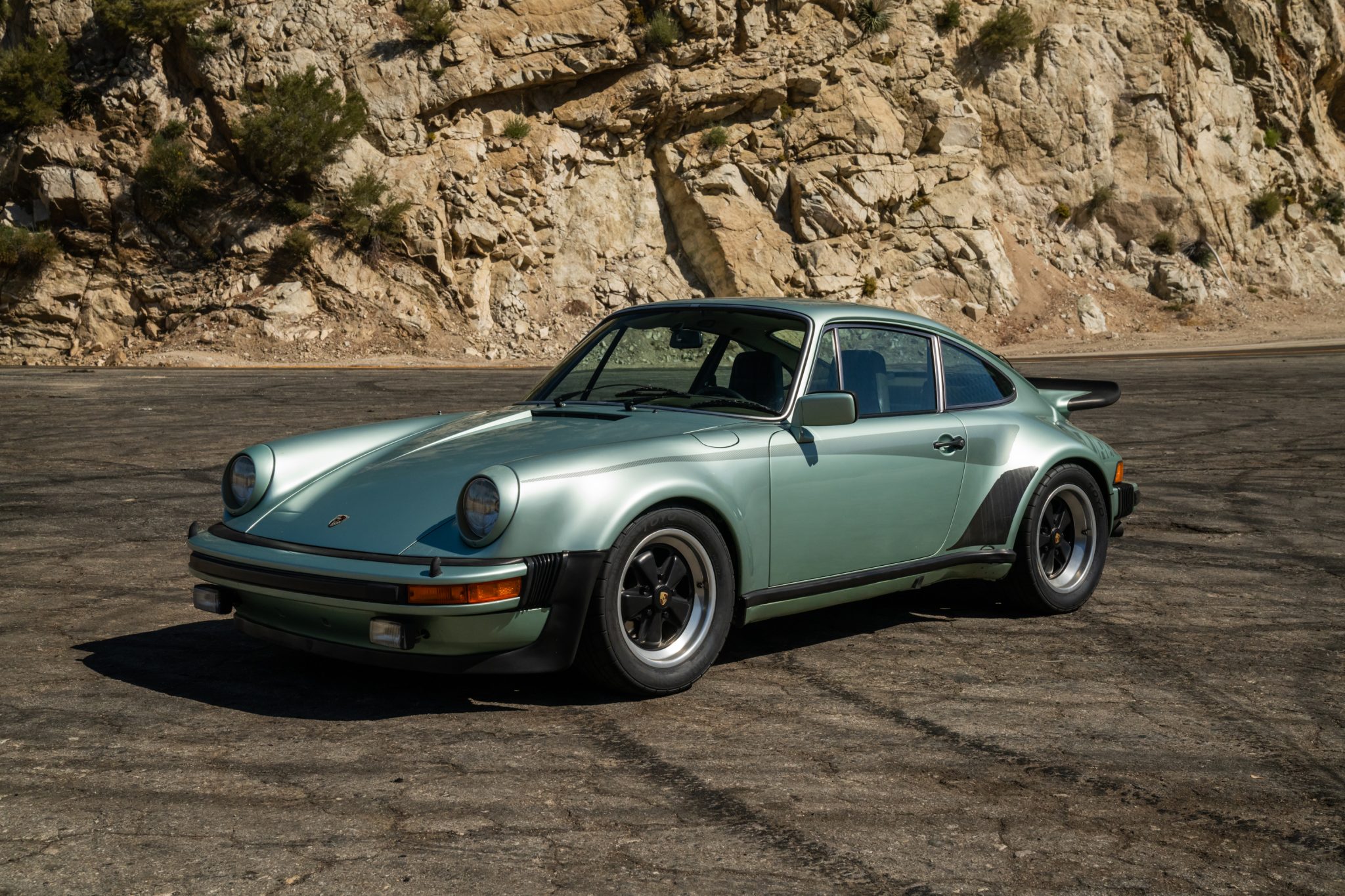 Porsche 930 Turbo 1977 à vendre – Coupé Ice Green Metallic à boîte manuelle