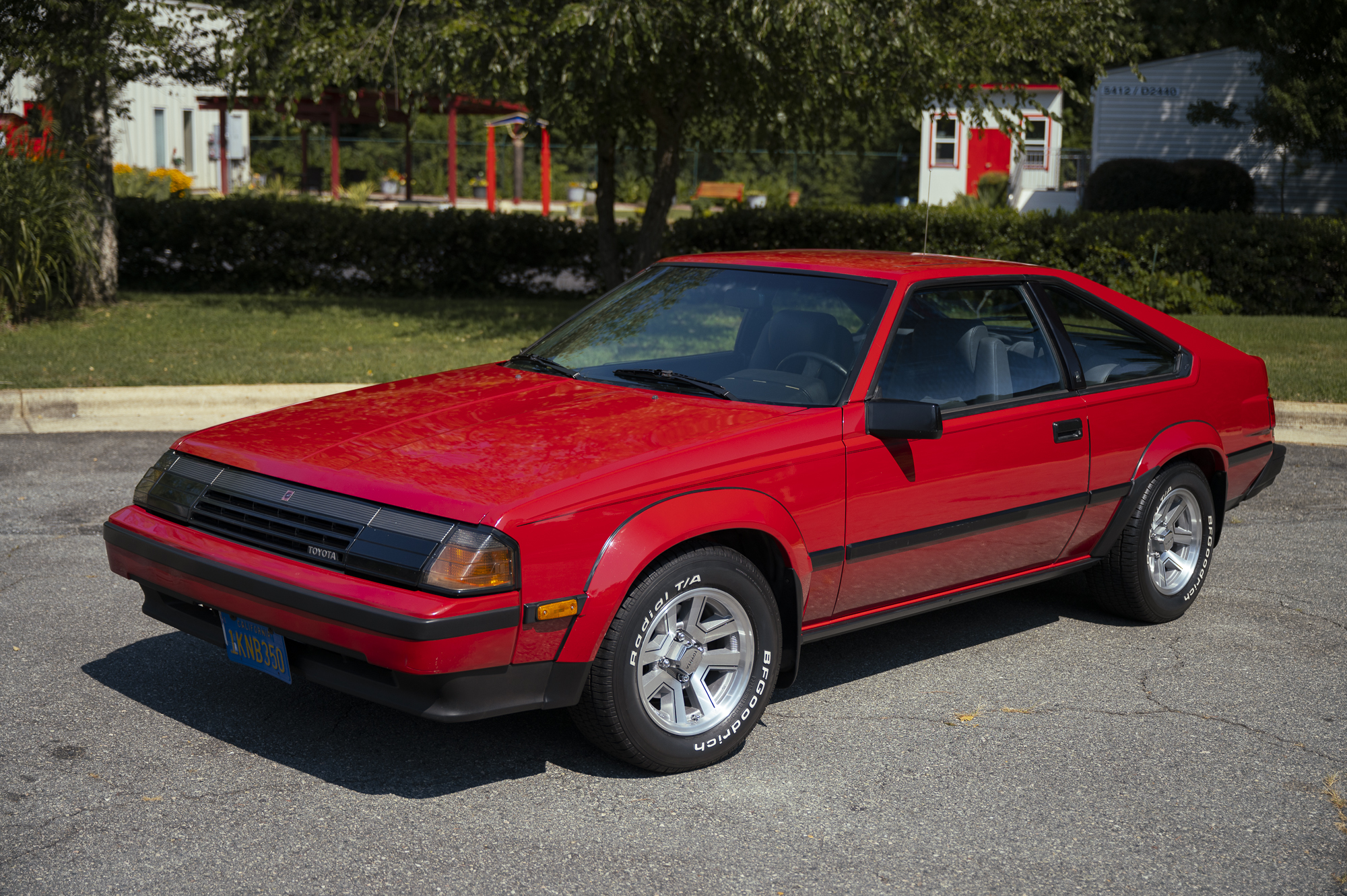 1984 Toyota Celica for Sale – Super Red Five-Speed Japanese Sports Coupe