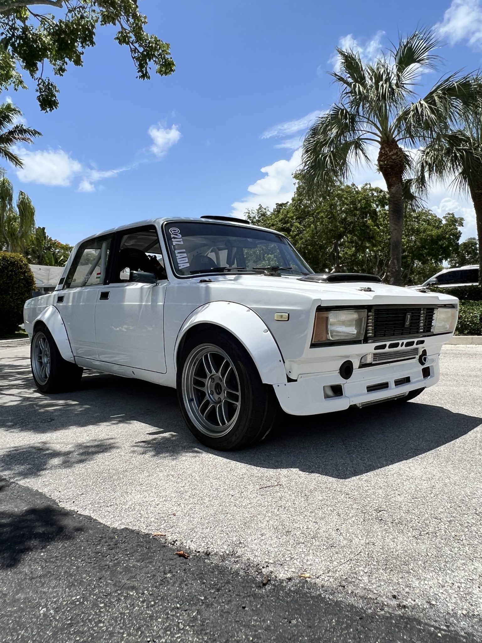 Lada 2105 Rally Car 1988 à vendre – Préparation 2JZ-GTE à six rapports