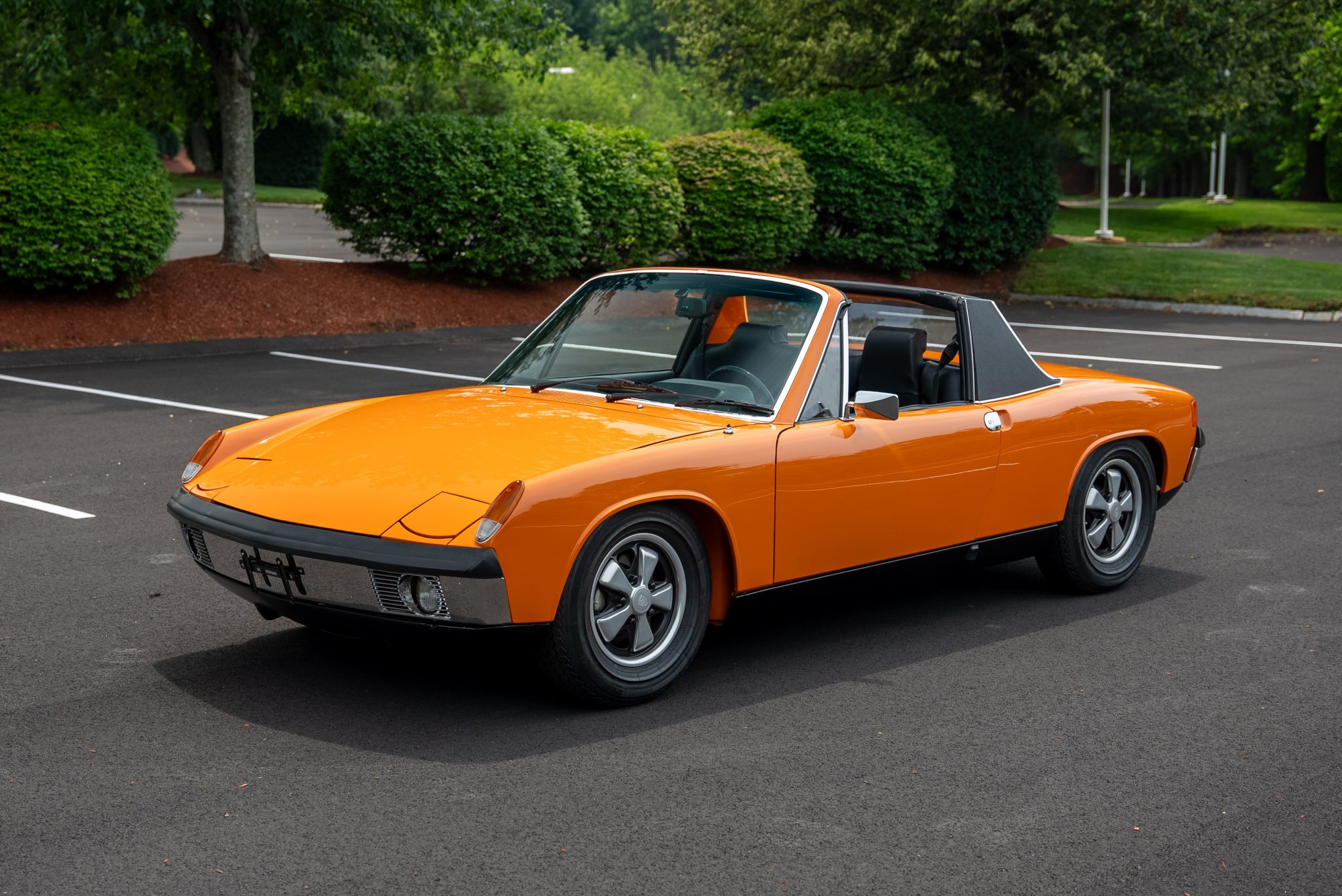 1970 Porsche 914/6 for Sale – Signal Orange Flat-Six Five-Speed Targa