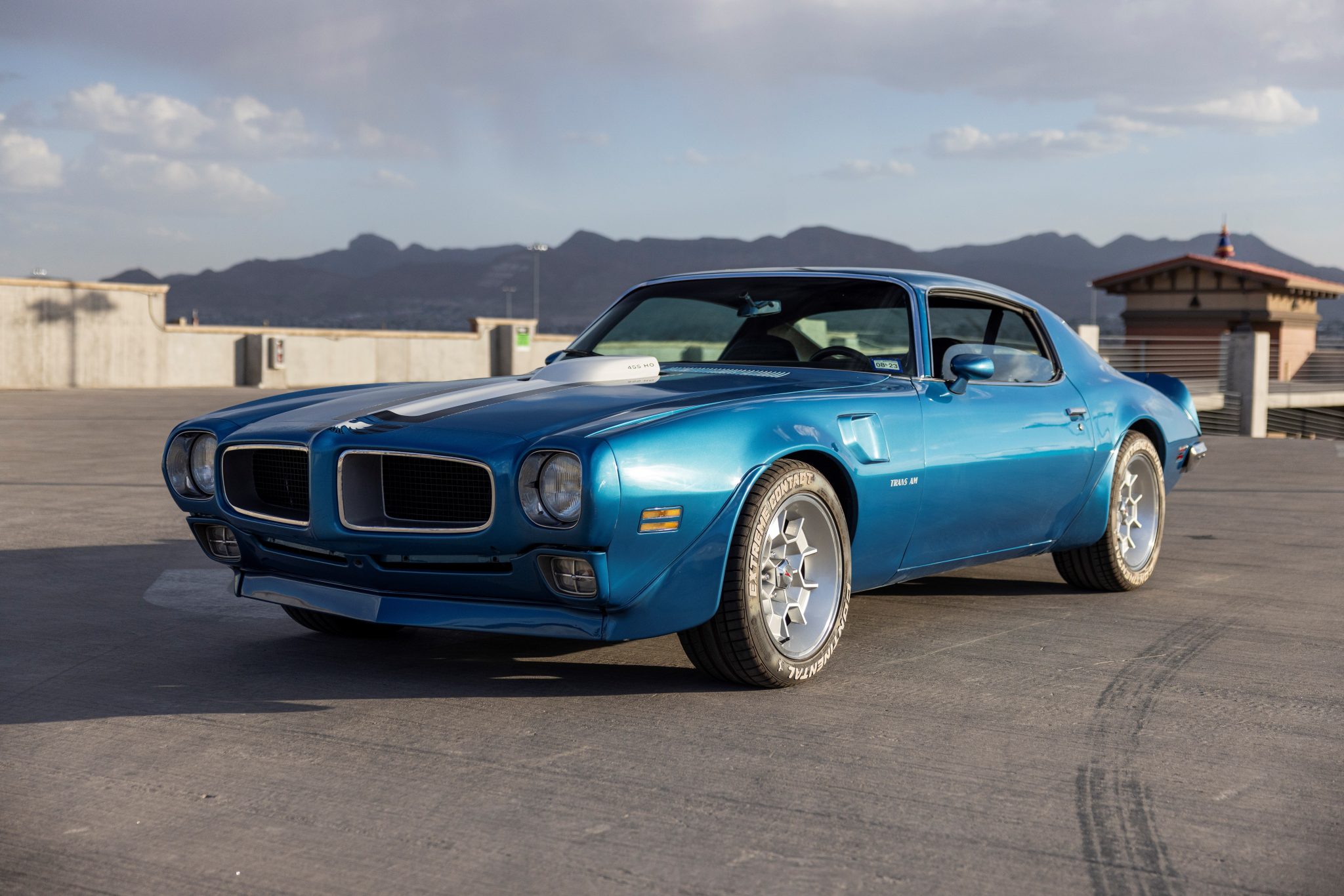 1971 Pontiac Firebird (1970-1981) zu verkaufen – Blauer 455ci-V8-Restomod mit Fünfganggetriebe