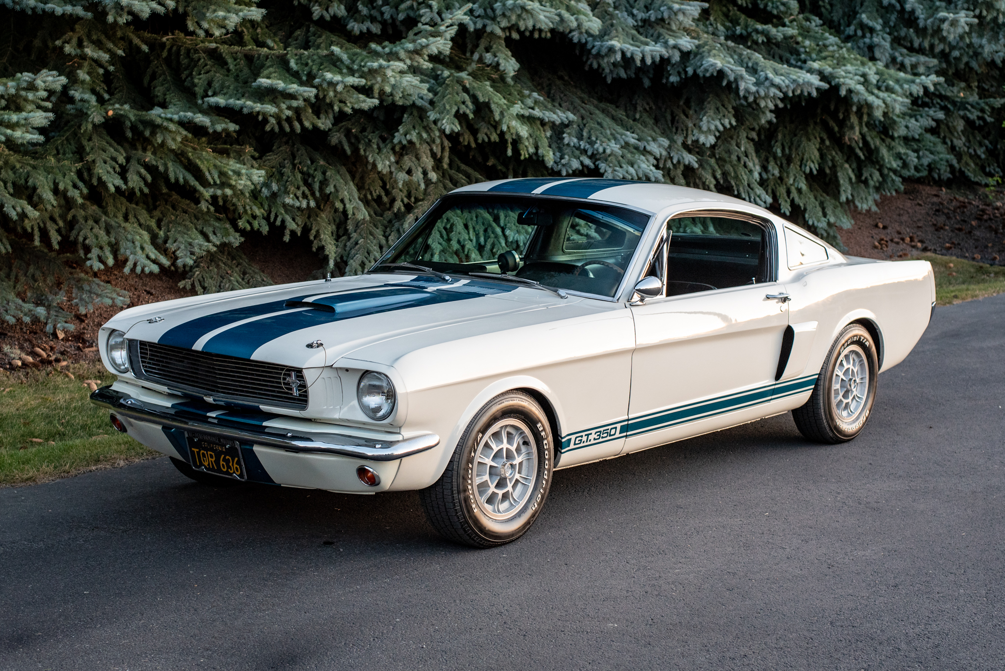 Shelby Mustang GT350 & GT500 1966 à vendre – V8 HiPo Wimbledon White avec boîte automatique