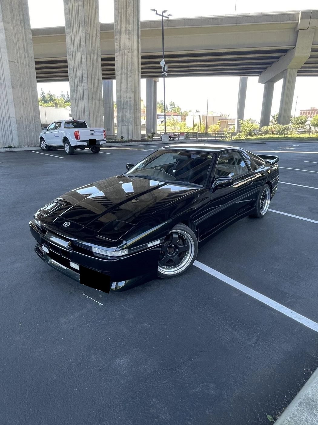 1991 Toyota Supra A70 (1986-1992) zu verkaufen – Dunkelgrünes Biturbo-Coupé mit Fünfganggetriebe