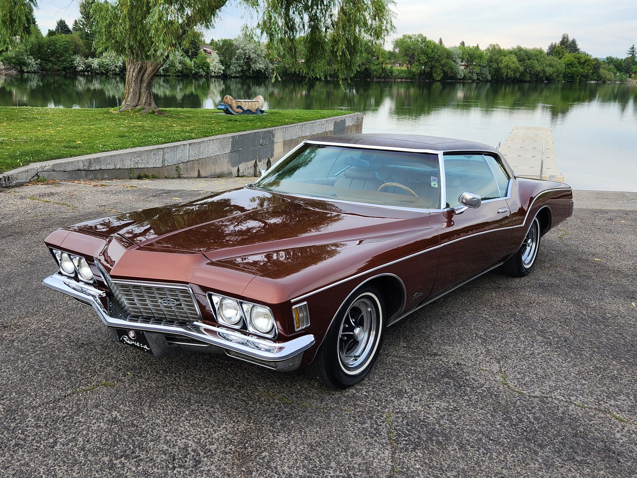 1972 Buick Riviera for Sale – Brown 455 V8 Luxury Coupe