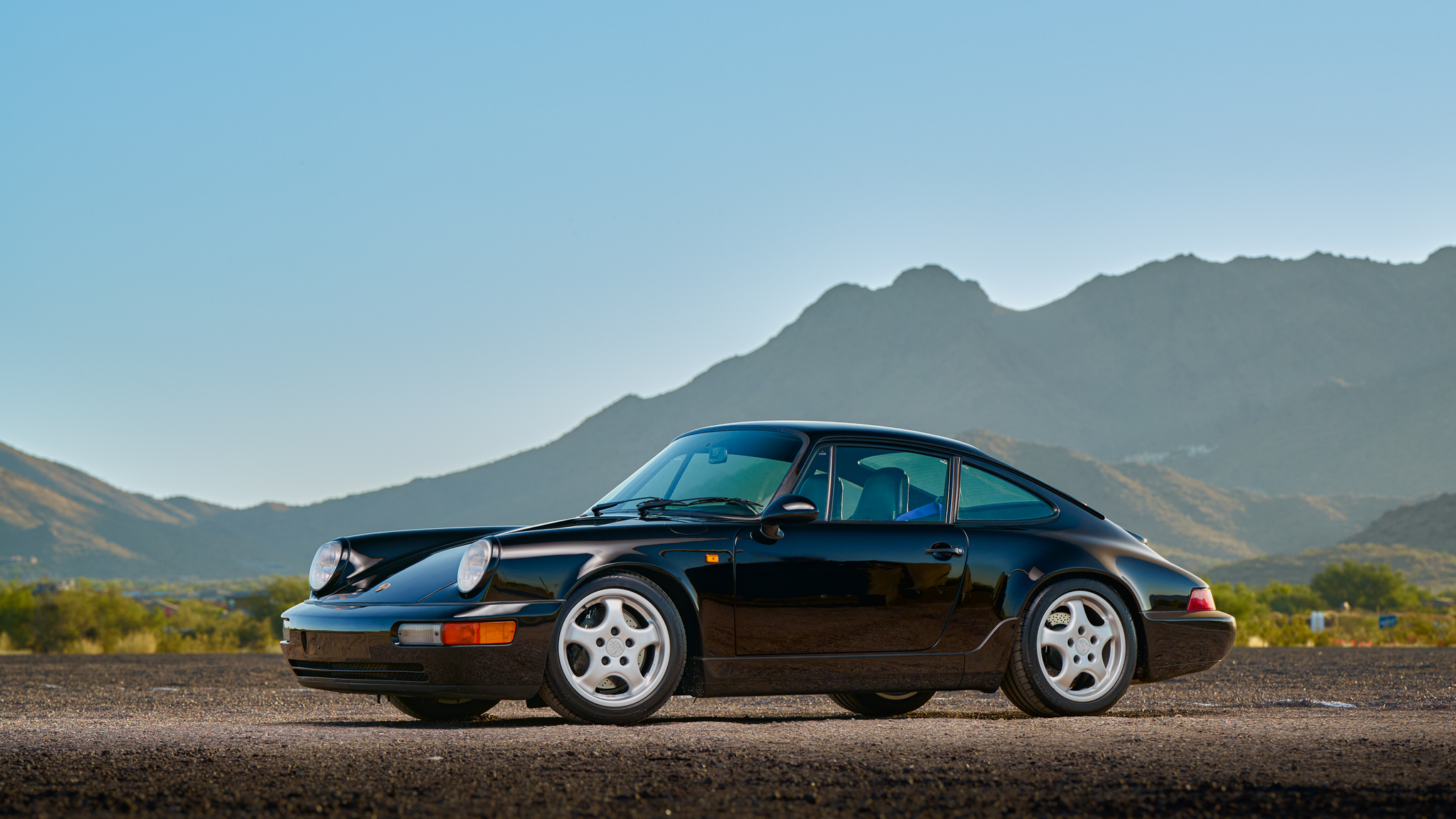 1992 Porsche 964 911 (Non-Turbo) zu verkaufen – Schwarzes 3,6-Liter-Coupé mit Fünfganggetriebe