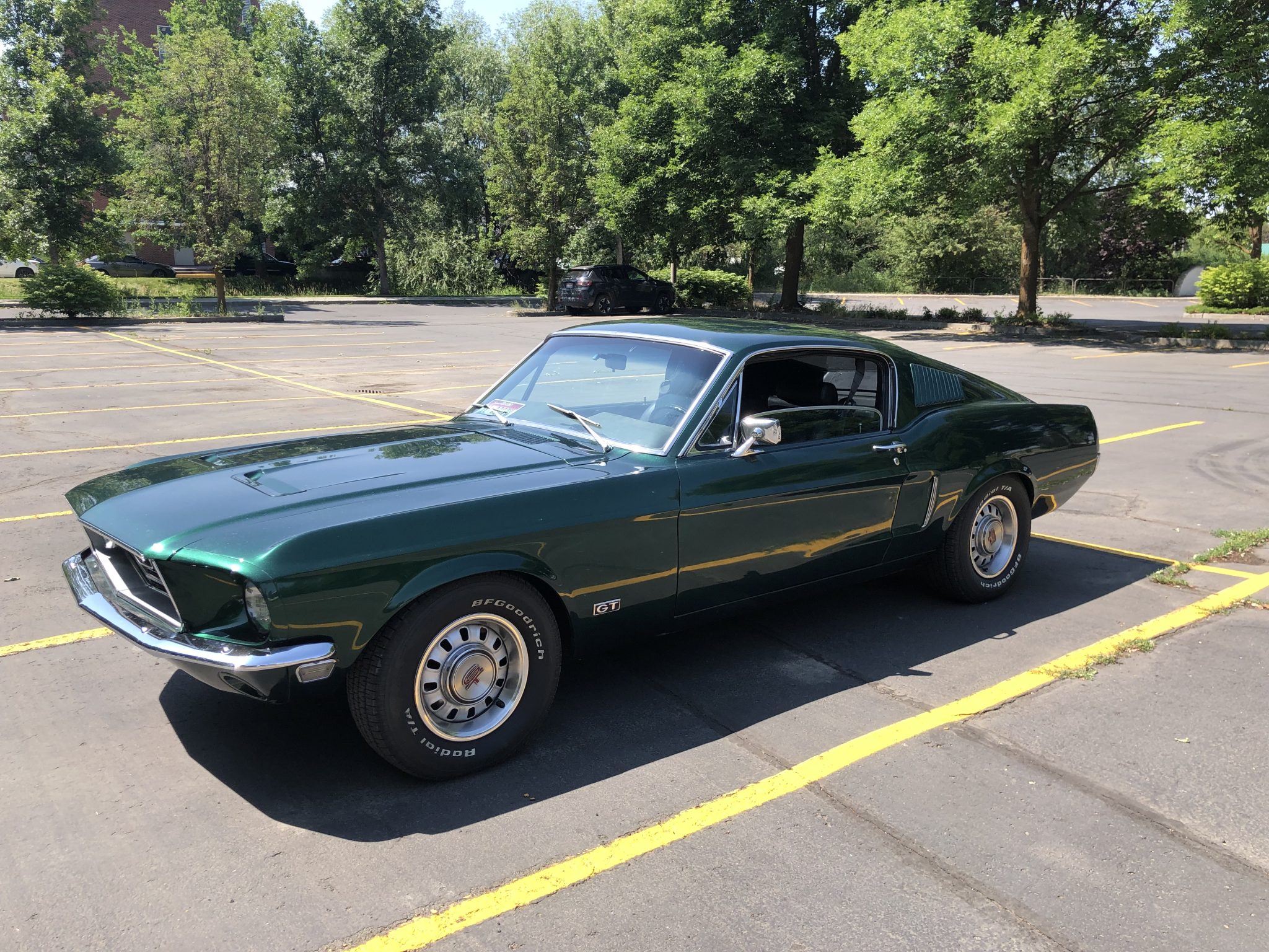 1968 Ford Mustang 1967-1968 zu verkaufen – Grünes 302ci-V8-Coupé mit Automatik