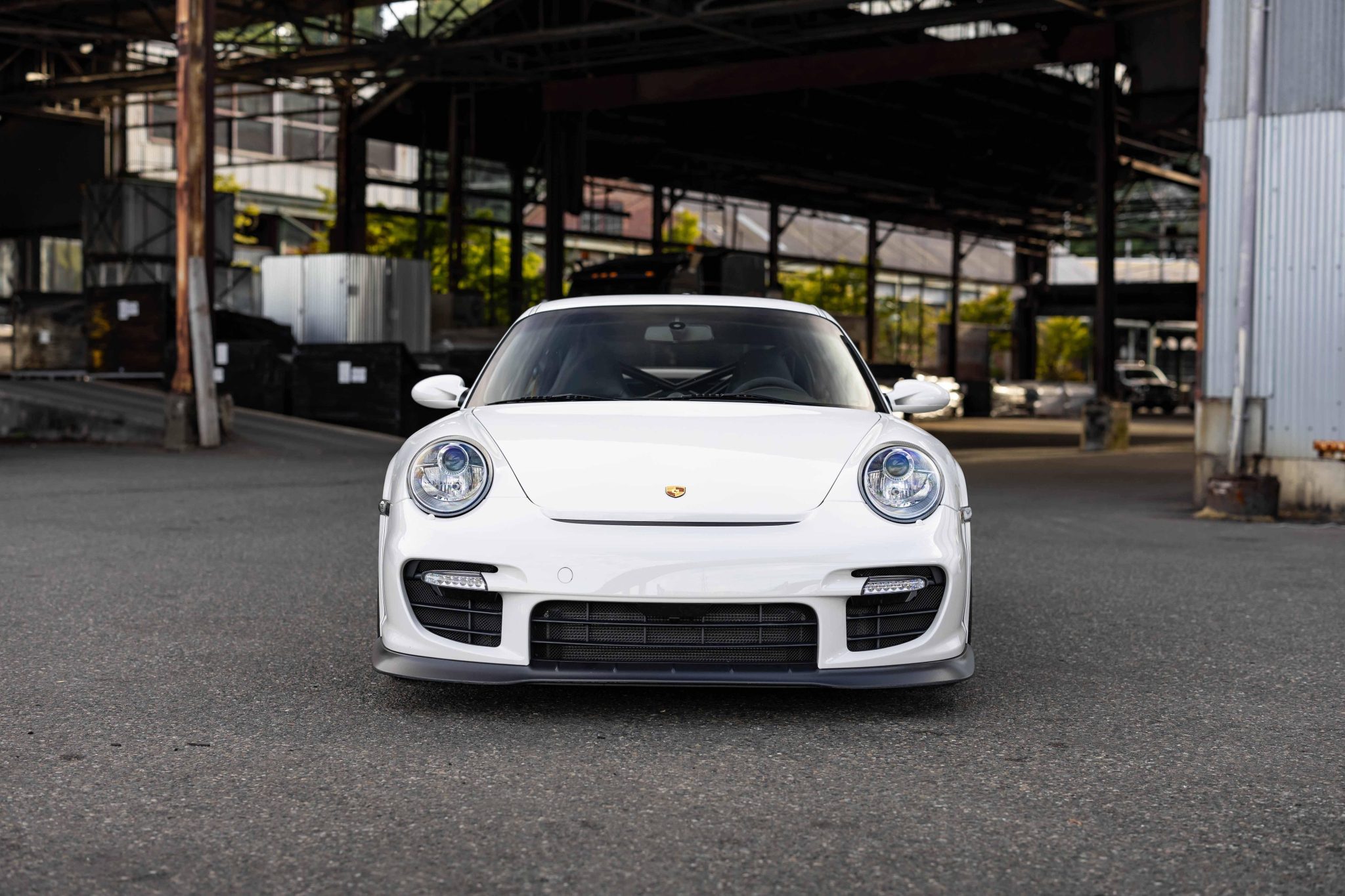 Porsche 997 GT2 2008 à vendre – Coupé Carrara White biturbo à boîte manuelle