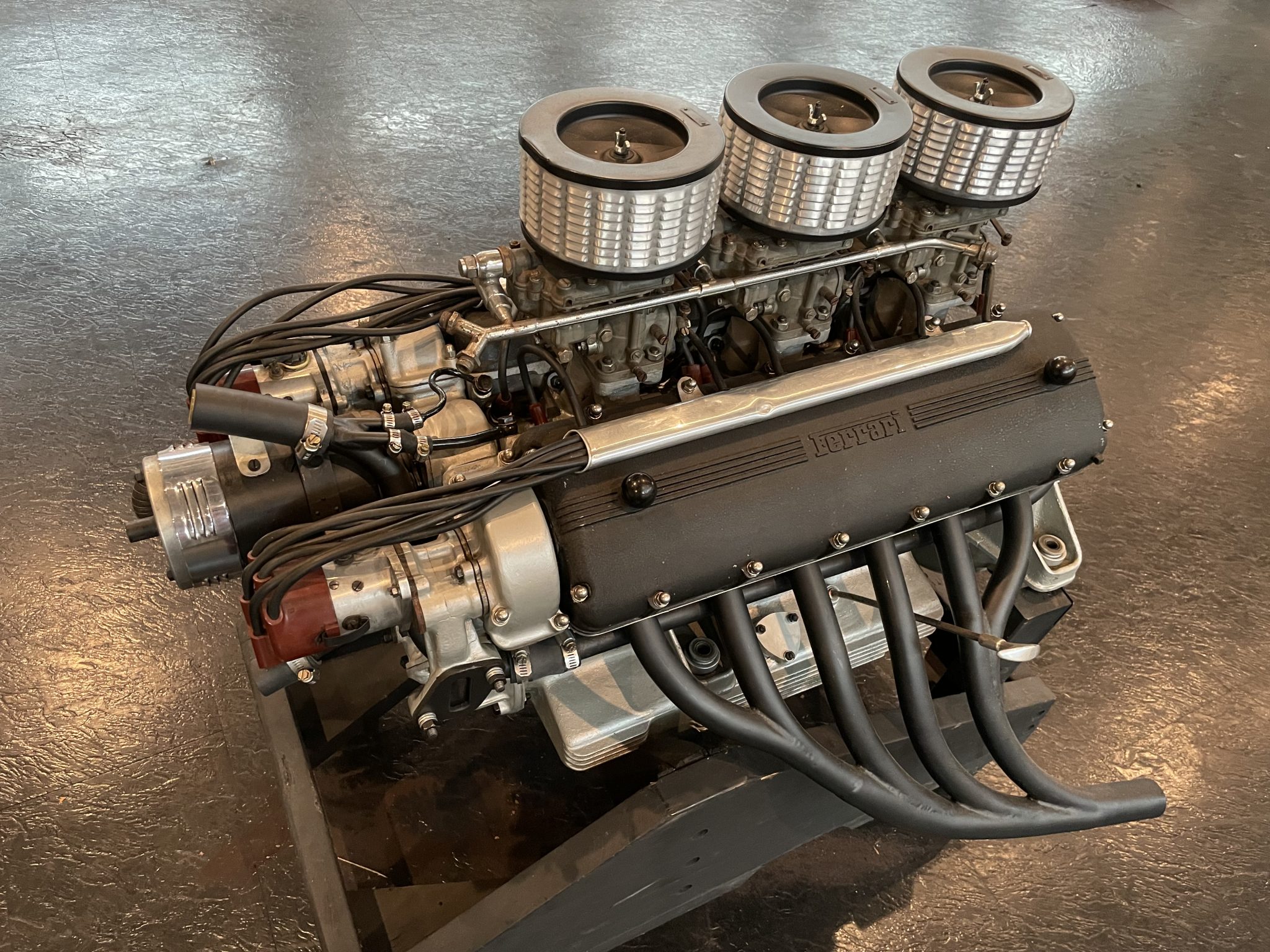 Ferrari 3.0-Liter Colombo V12 Engine for Sale – Triple-Weber Classic Ferrari Powerplant