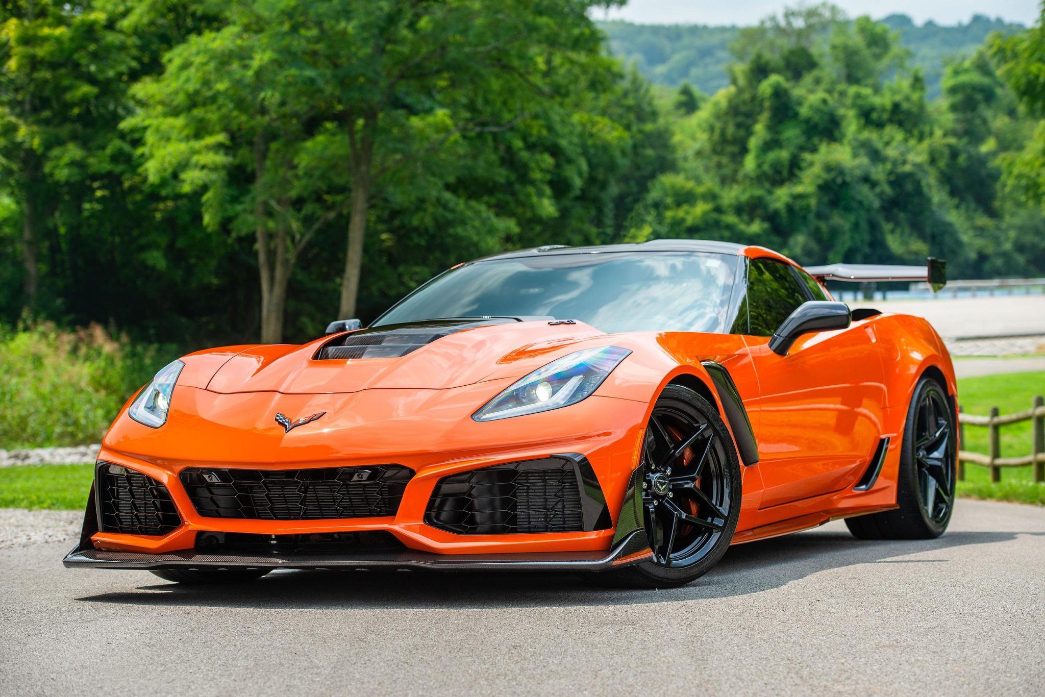 Chevrolet Corvette C7 2019 à vendre – ZR1 Sebring Orange à V8 LT5 suralimenté