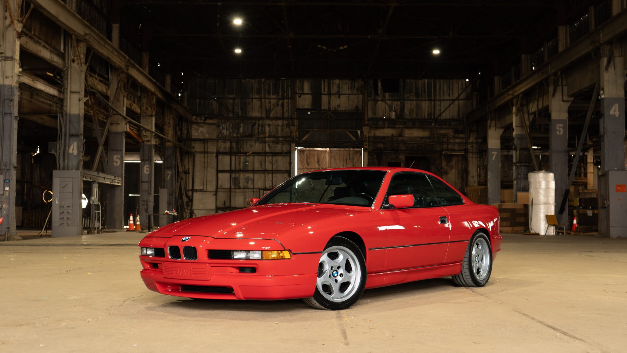 1994 BMW E31 8-Series zu verkaufen – Rotes 850CSi V12-Coupé mit Sechsganggetriebe