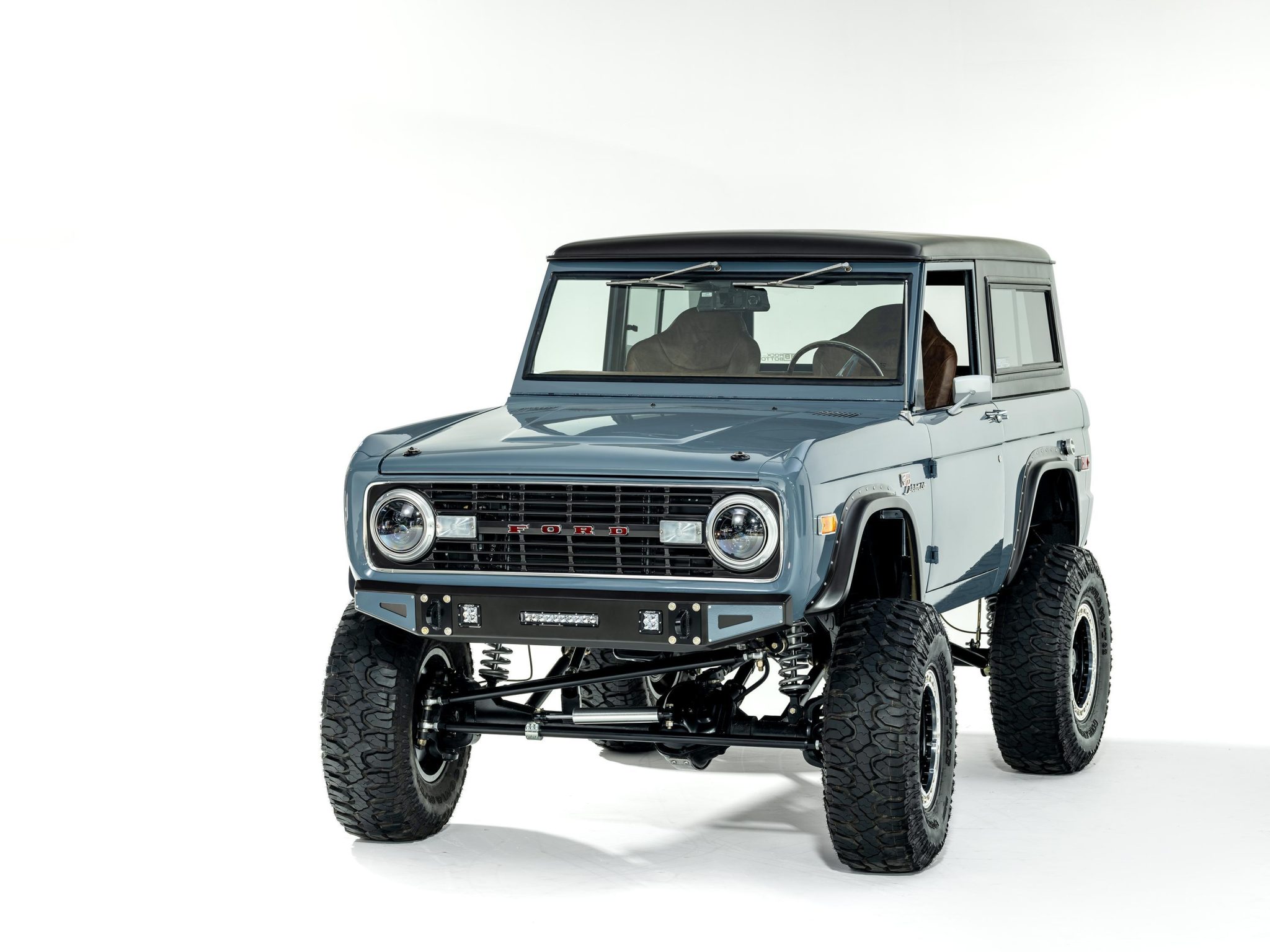 1972 Ford Bronco U13/U14/U15 1966-1977 zu verkaufen – Blauer Coyote-V8-Geländewagen