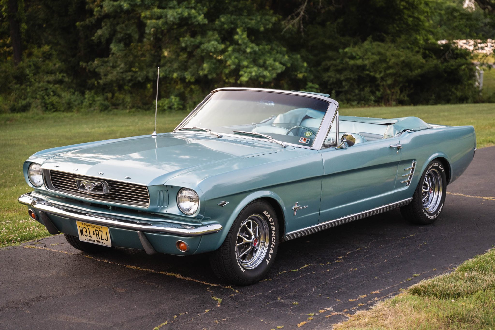1966 Ford Mustang 1964.5-1966 zu verkaufen – Tahoe-Turquoise-V8-Cabriolet