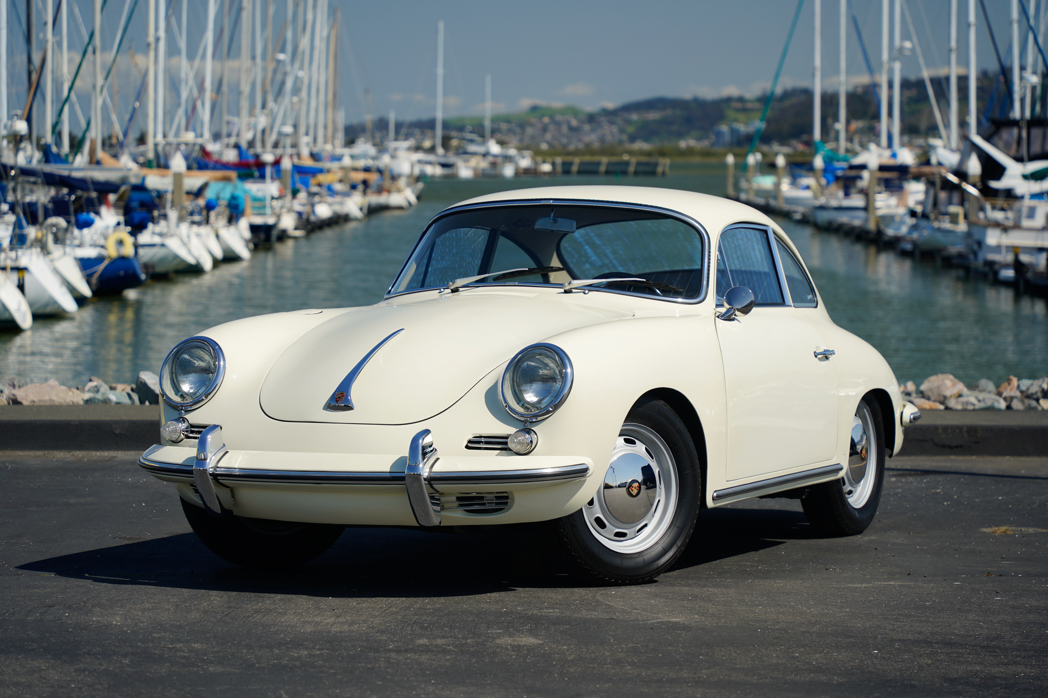 Porsche 356C 1964 à vendre – Coupé Light Ivory à boîte quatre rapports