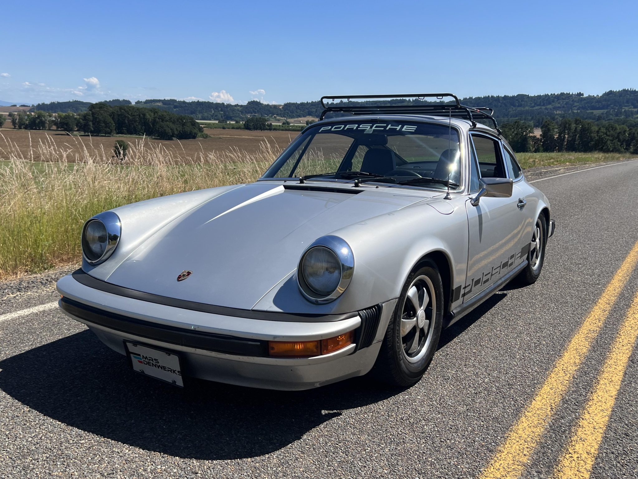 Porsche 912E 1976 à vendre – Coupé argent à moteur refroidi par air