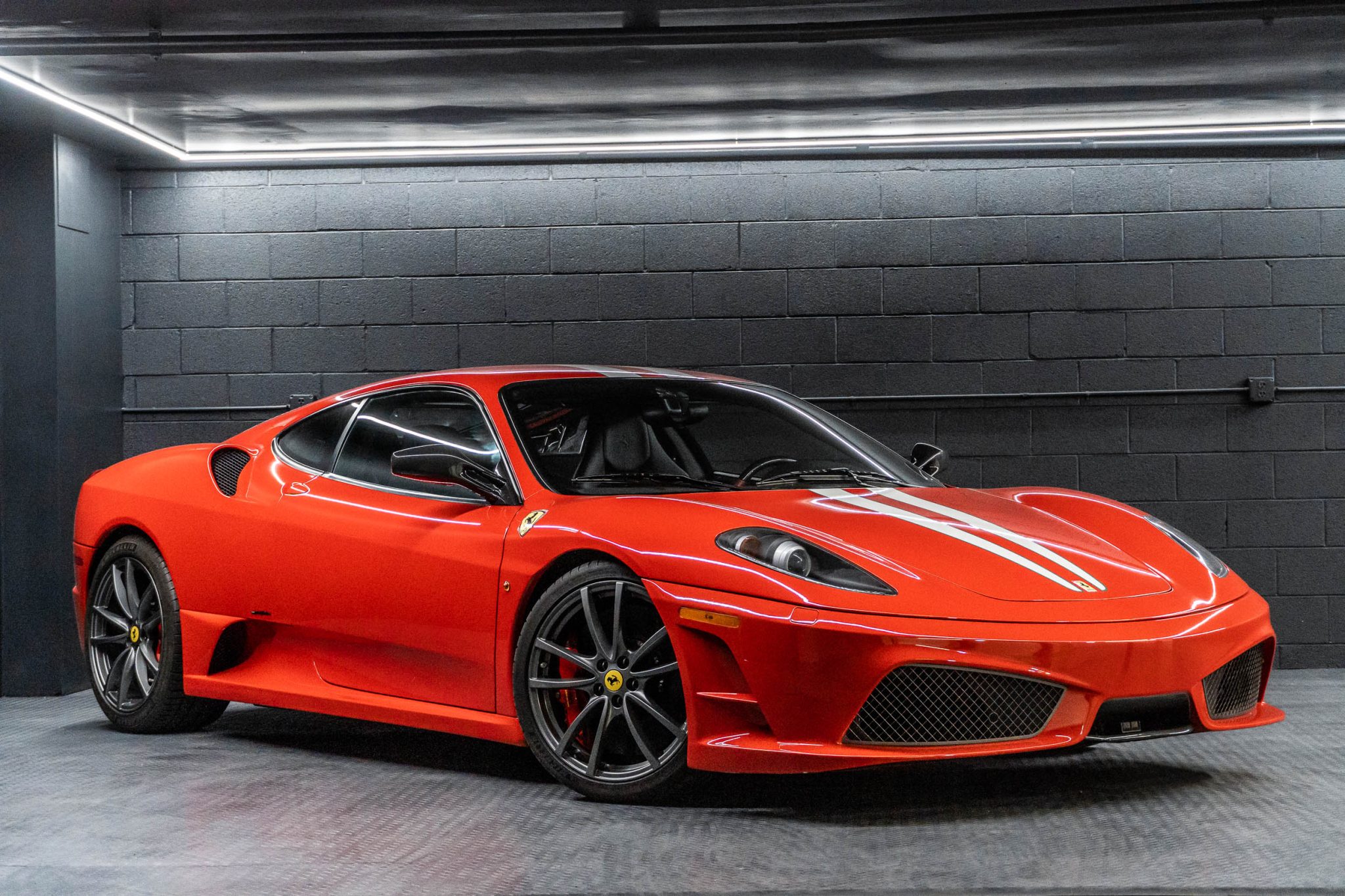 2009 Ferrari F430 zu verkaufen – Rosso-Scuderia-V8-Coupé mit F1-Getriebe