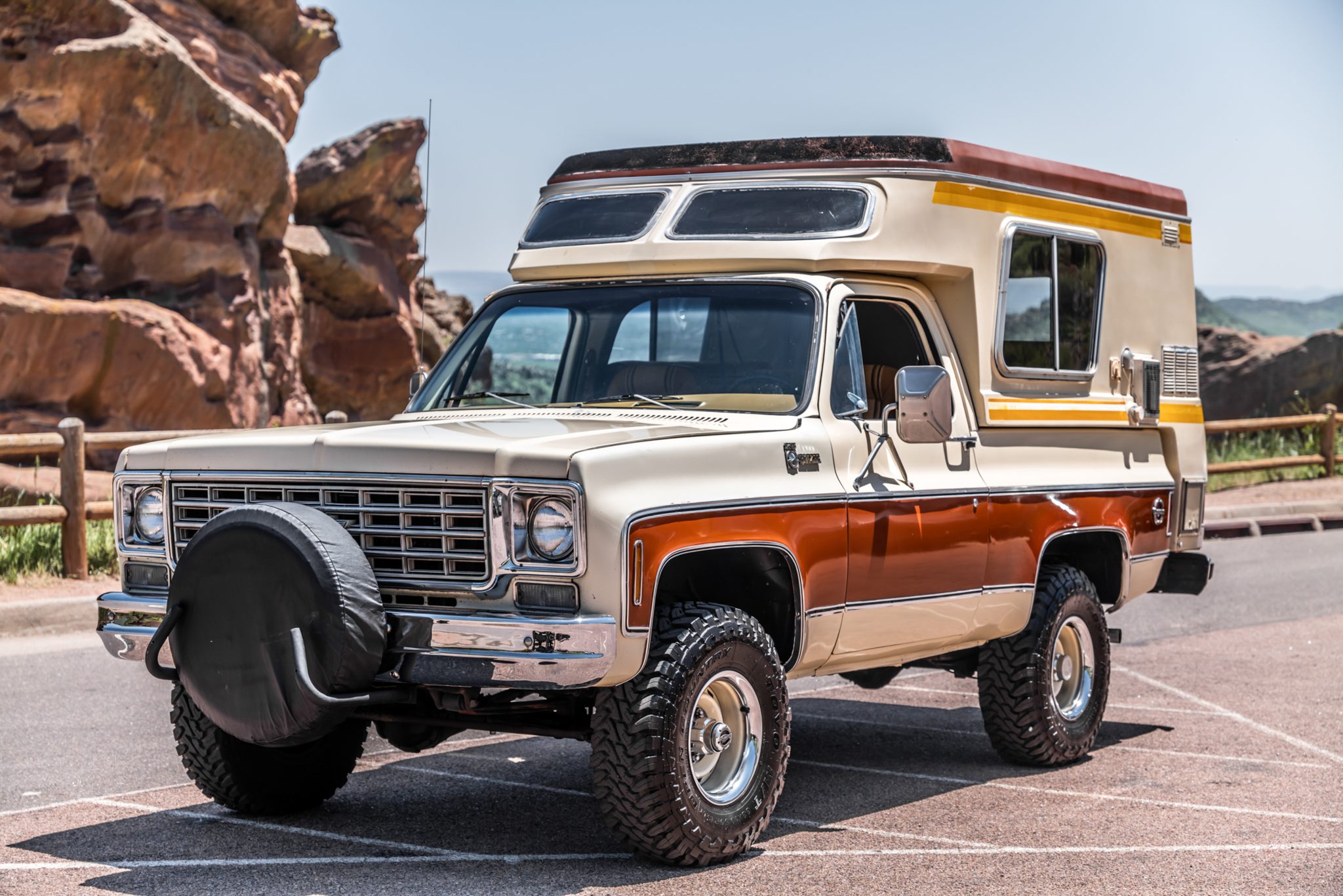 1976 Chevrolet K5 Blazer 1973-1991 for Sale – Chalet Pop-Top V8 Camper