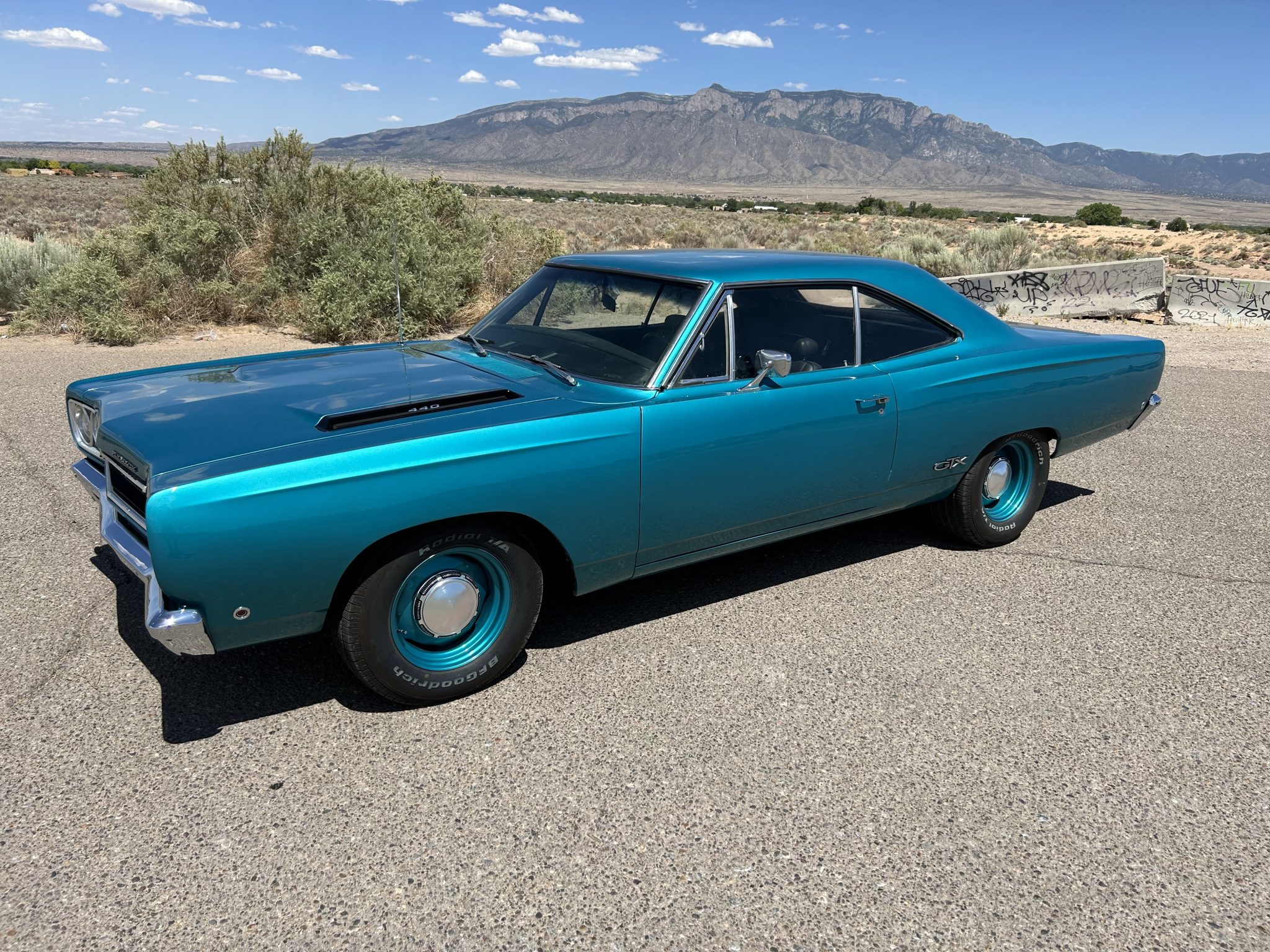 1968 Plymouth GTX zu verkaufen – Blaues Muscle-Car mit 440ci-Super-Commando-V8