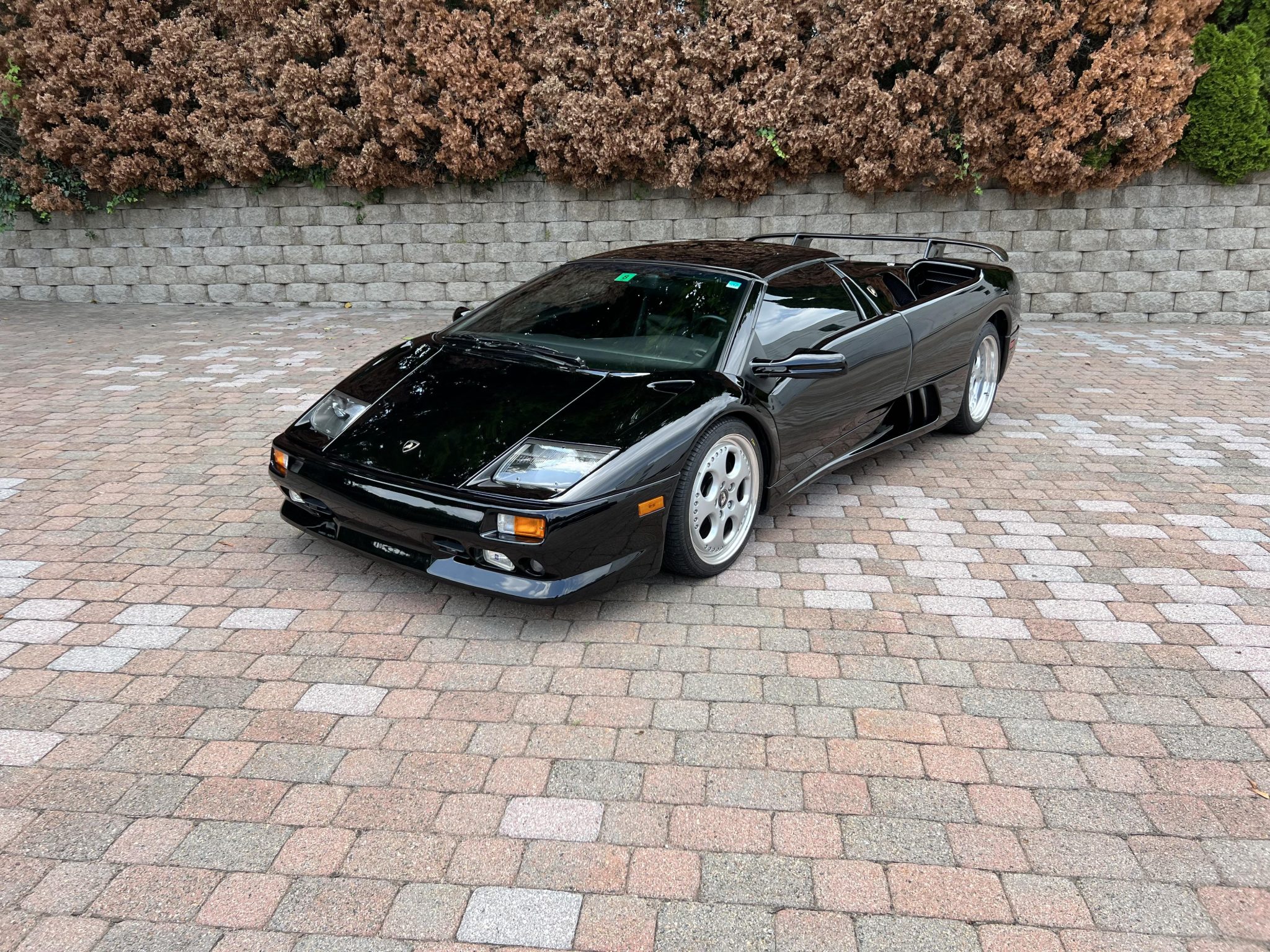 1999 Lamborghini Diablo zu verkaufen – Schwarzes V12-Cabriolet mit Allradantrieb und Handschaltung