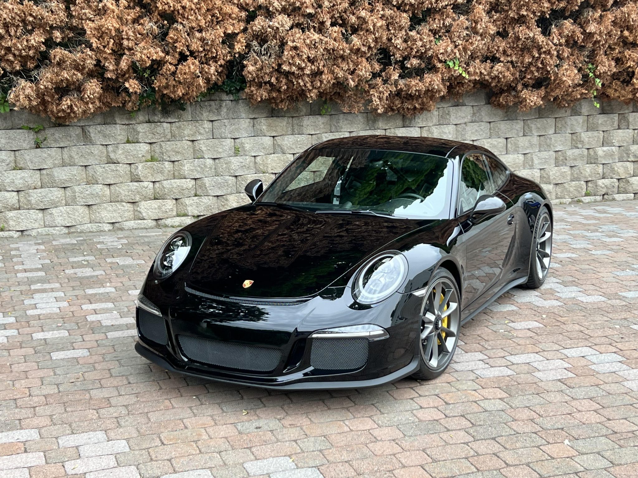 2016 Porsche 991 911 (Non-Turbo/GT2/GT3) zu verkaufen – Schwarzer 911 R mit Handschaltung