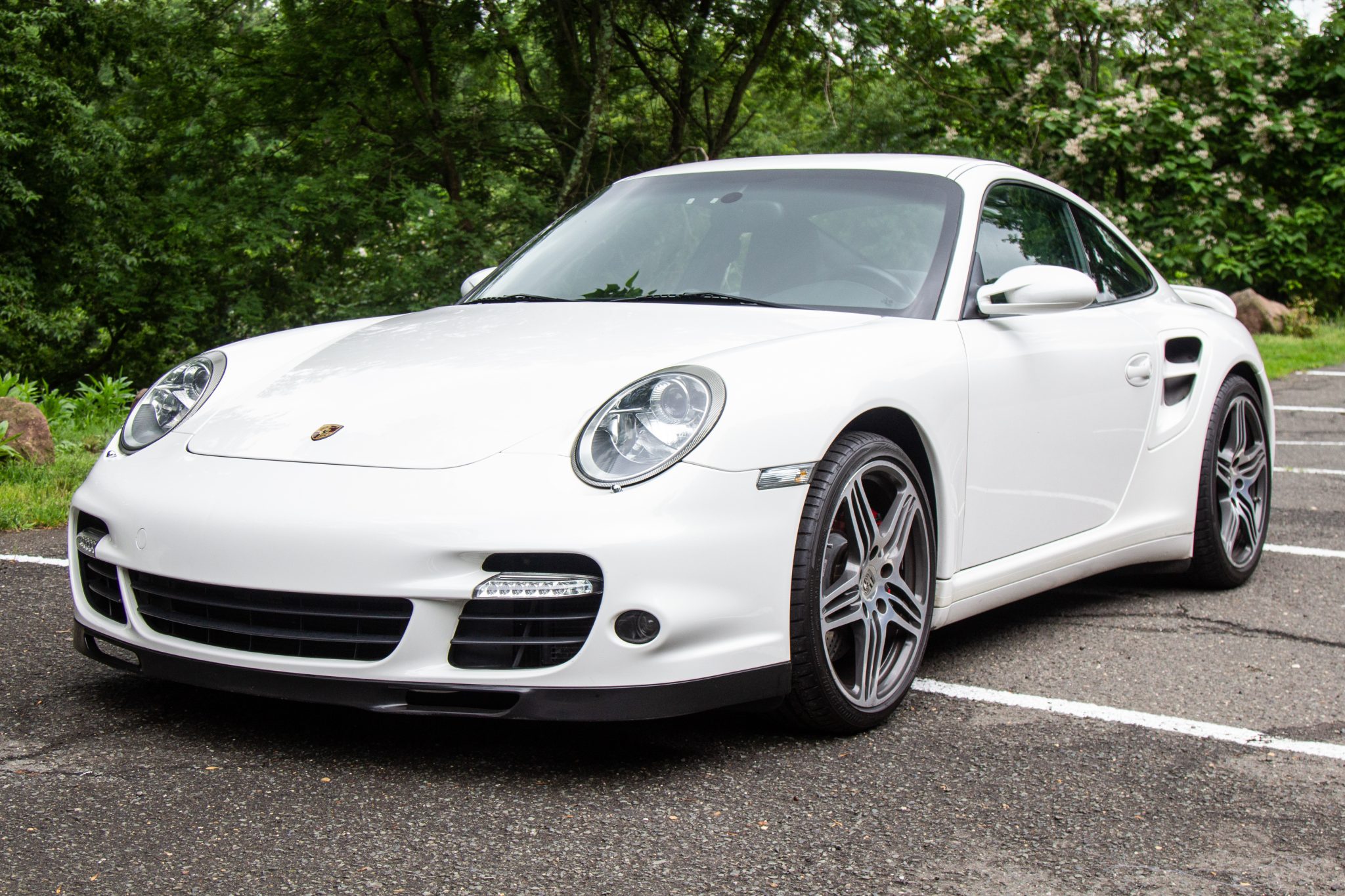 2009 Porsche 997 Turbo for Sale – Carrara White Manual Twin-Turbo Coupe