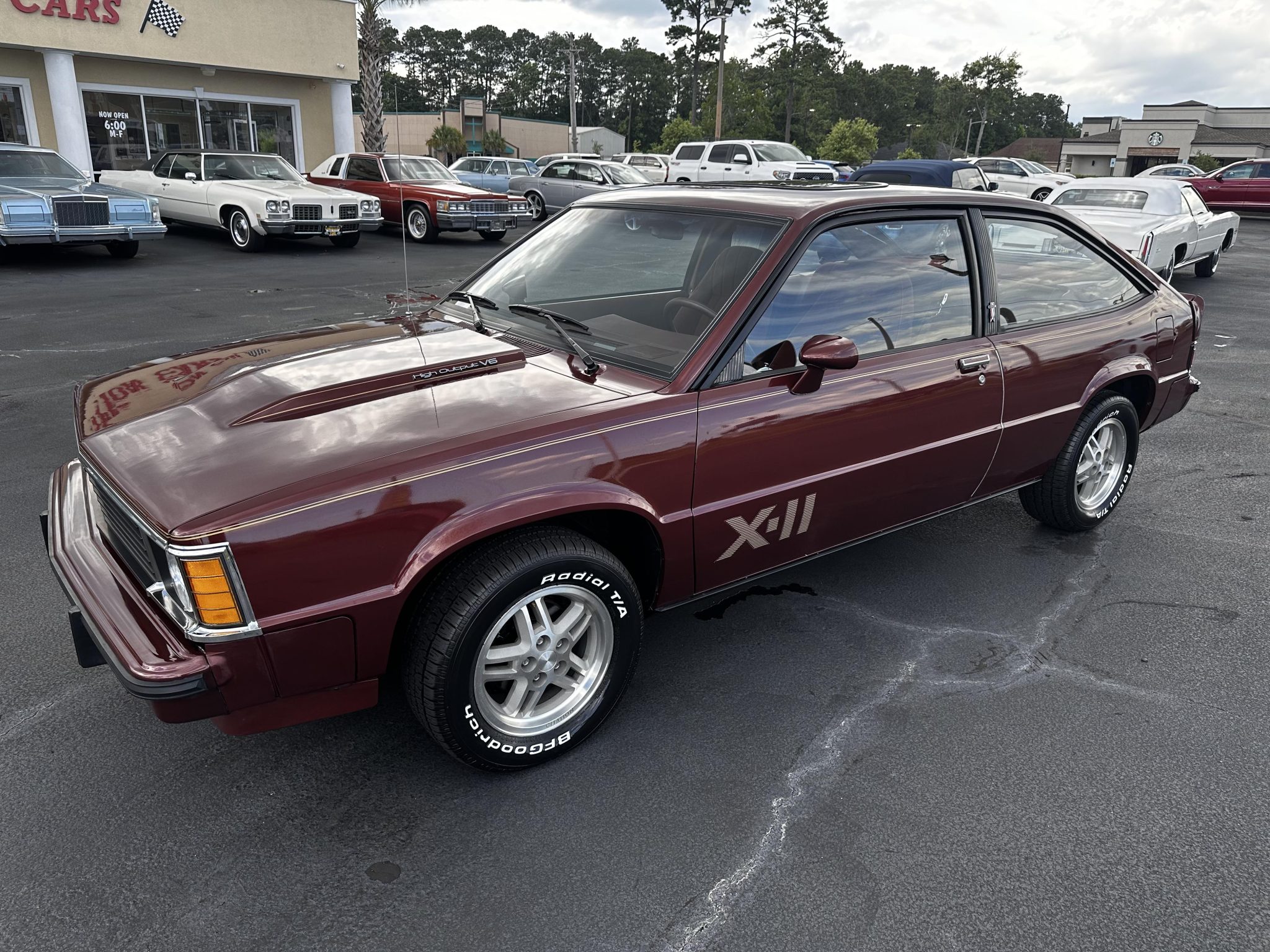 1982 Chevrolet Citation X-11 zu verkaufen – Redwood-Metallic-Hatchback mit High-Output-V6