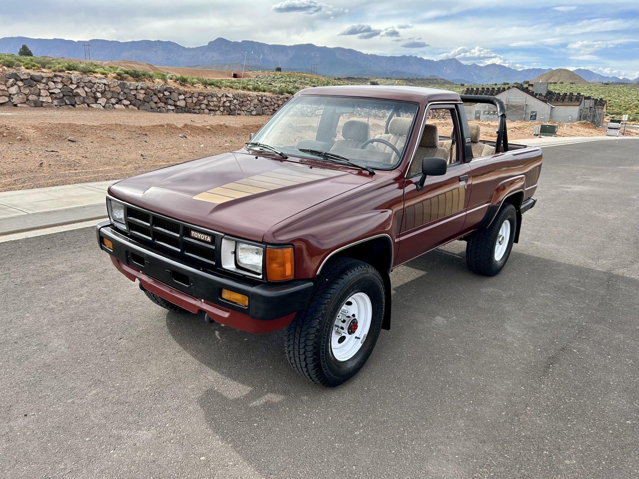 1984 Toyota 4Runner (N60) for Sale – Dark Red 22R Manual 4x4