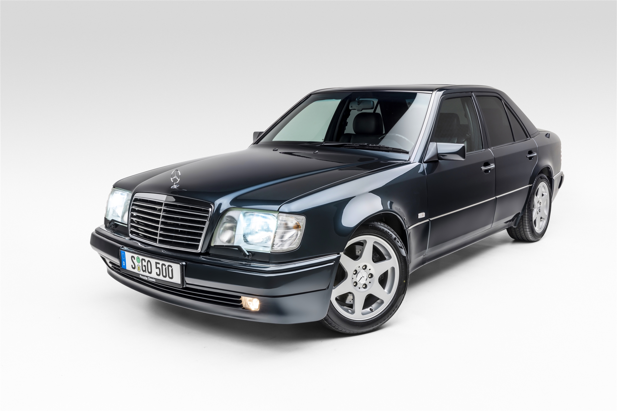 1994 Mercedes-Benz 500E & E500 zu verkaufen – Sapphire-Black-Sportlimousine mit M119-V8