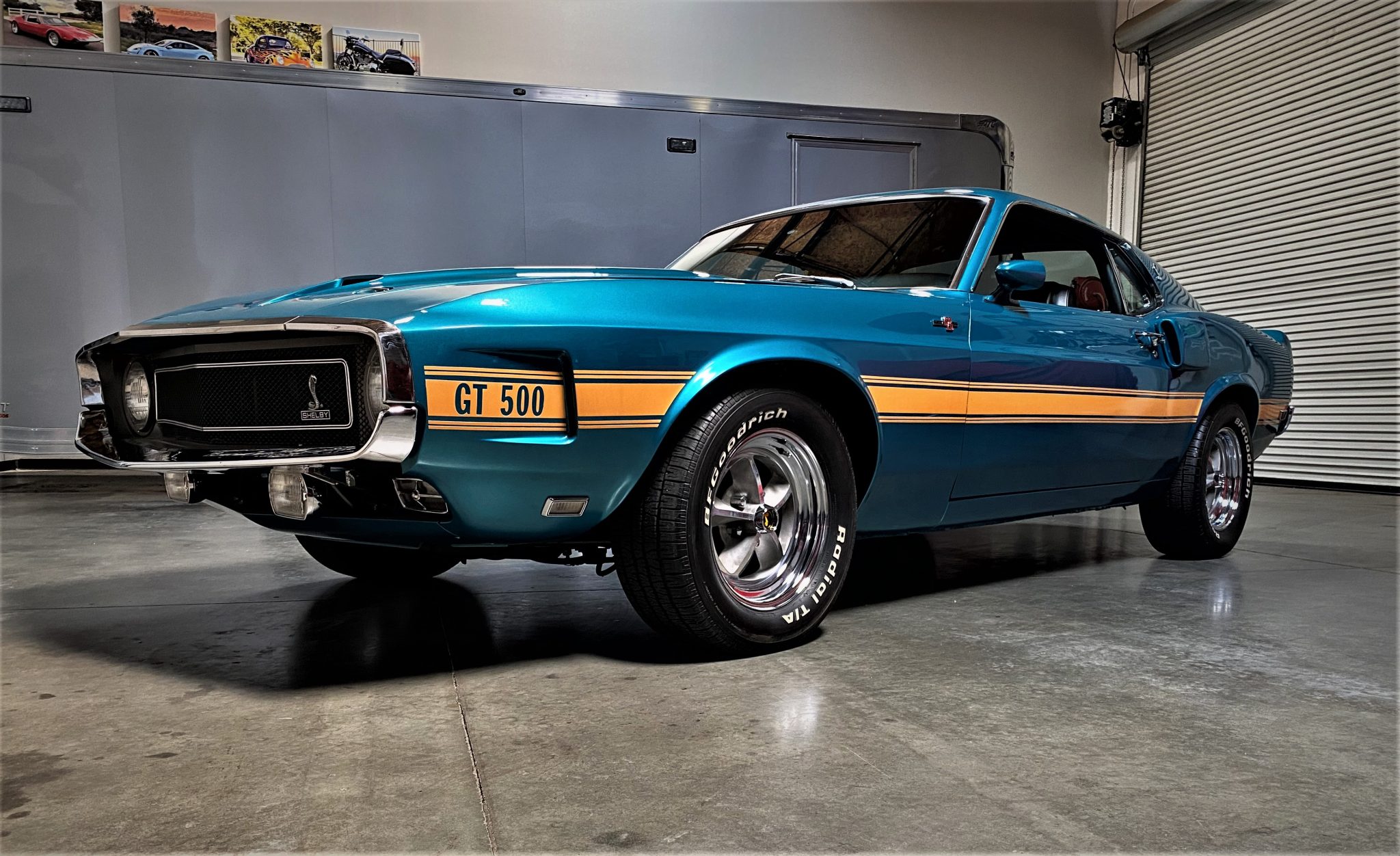 1969 Shelby Mustang GT350 & GT500 for Sale – Aqua 428 Cobra Jet Fastback