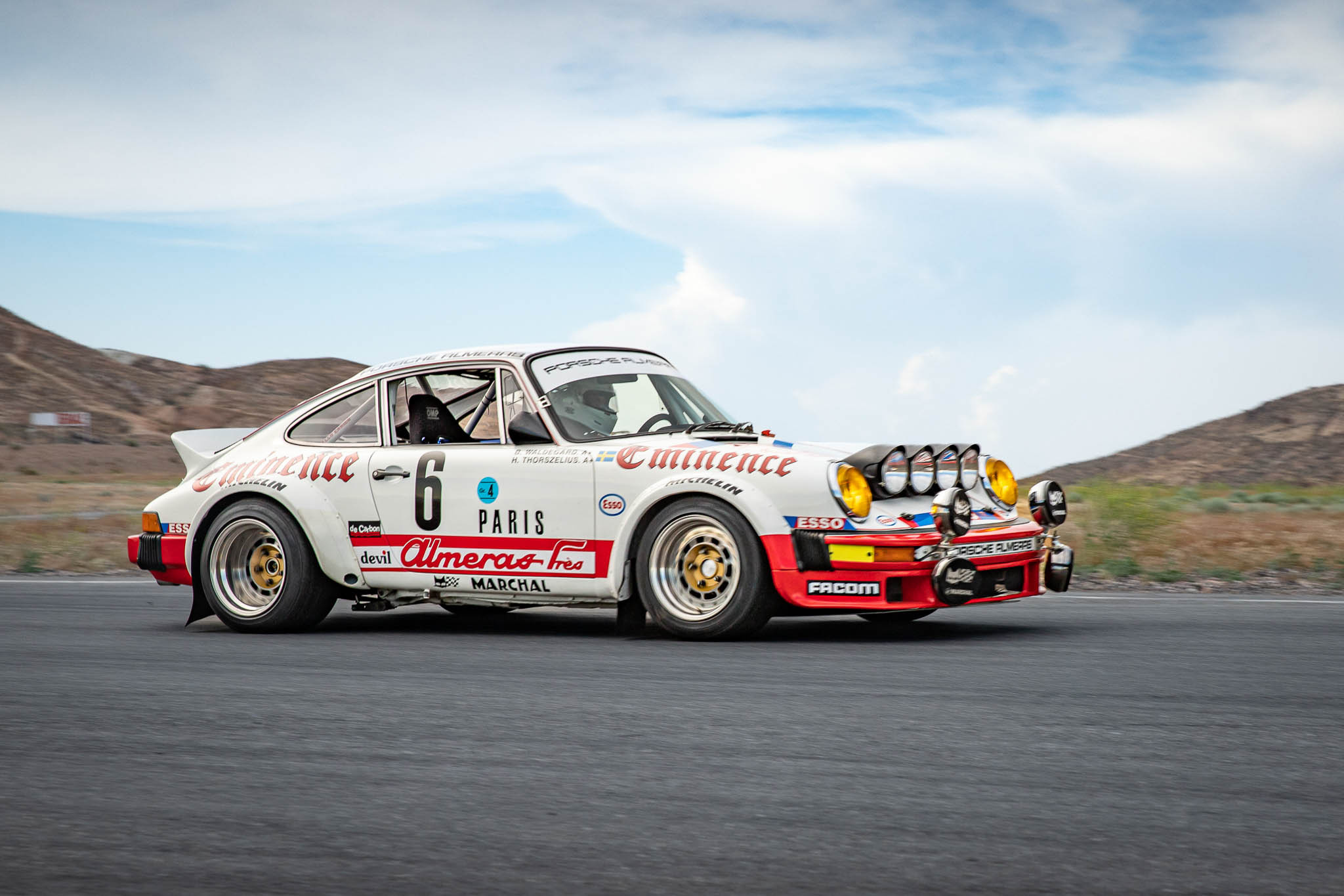 Porsche 911SC 1979 à vendre – Voiture de course historique Grand Prix White