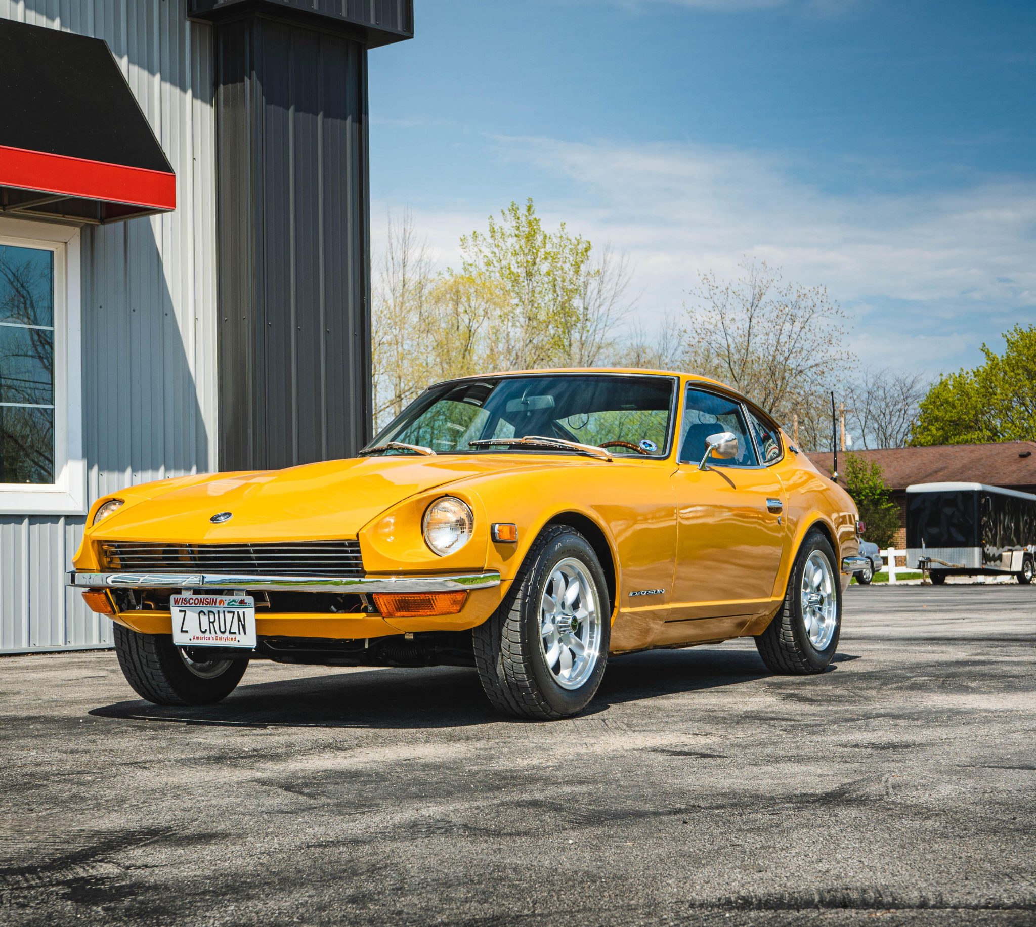 1970 Datsun 240Z zu verkaufen – Safari-Gold-Coupé mit 2,4-Liter-Reihensechszylinder