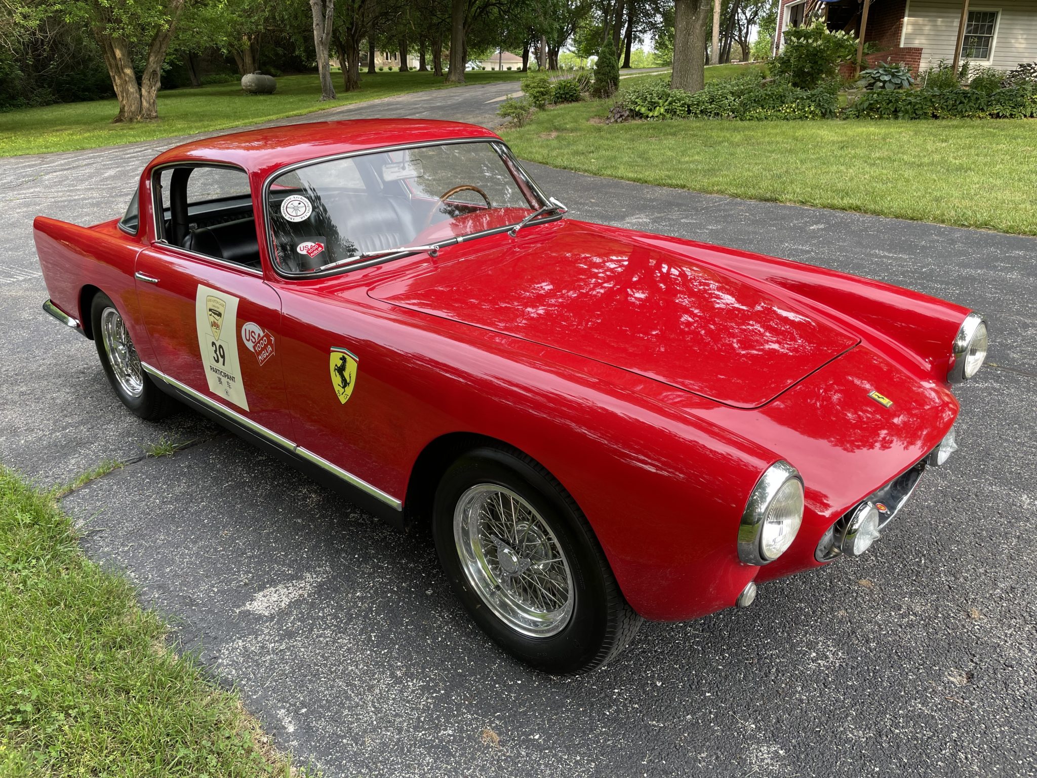 1958 Ferrari 250 GT for Sale – Red Ellena Coupe with Tipo 128C V12
