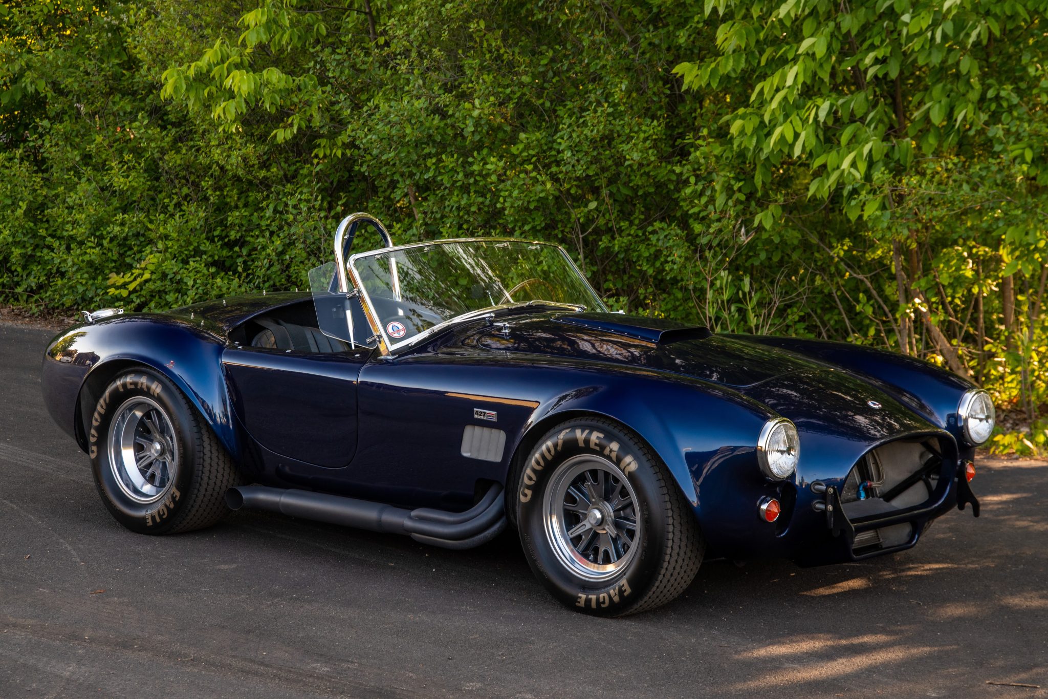Shelby Cobra CSX4000 à carrosserie aluminium à vendre – Roadster Royal Blue à V8 427