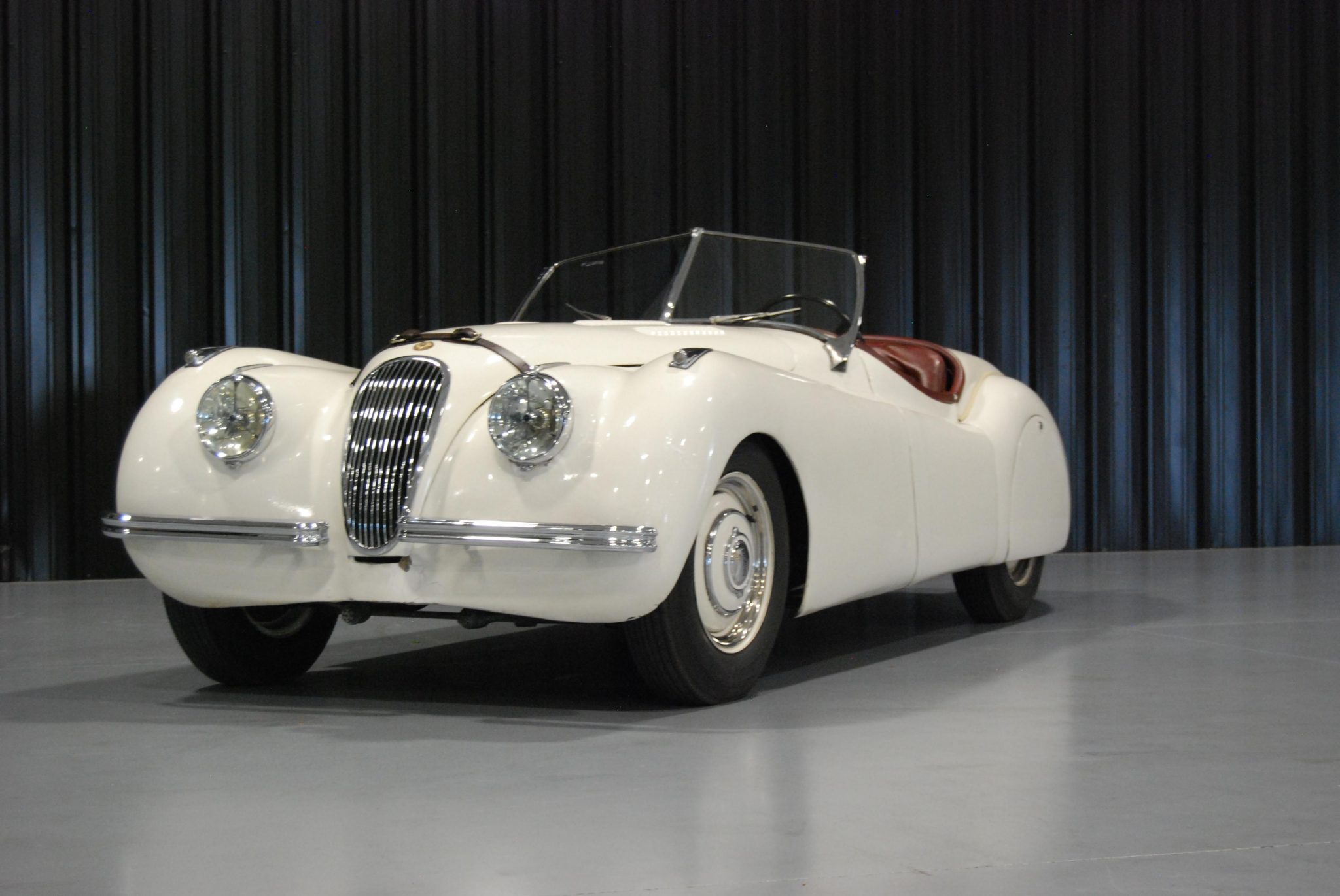 Jaguar XK120 1950 à vendre – Roadster aluminium Old English Ivory
