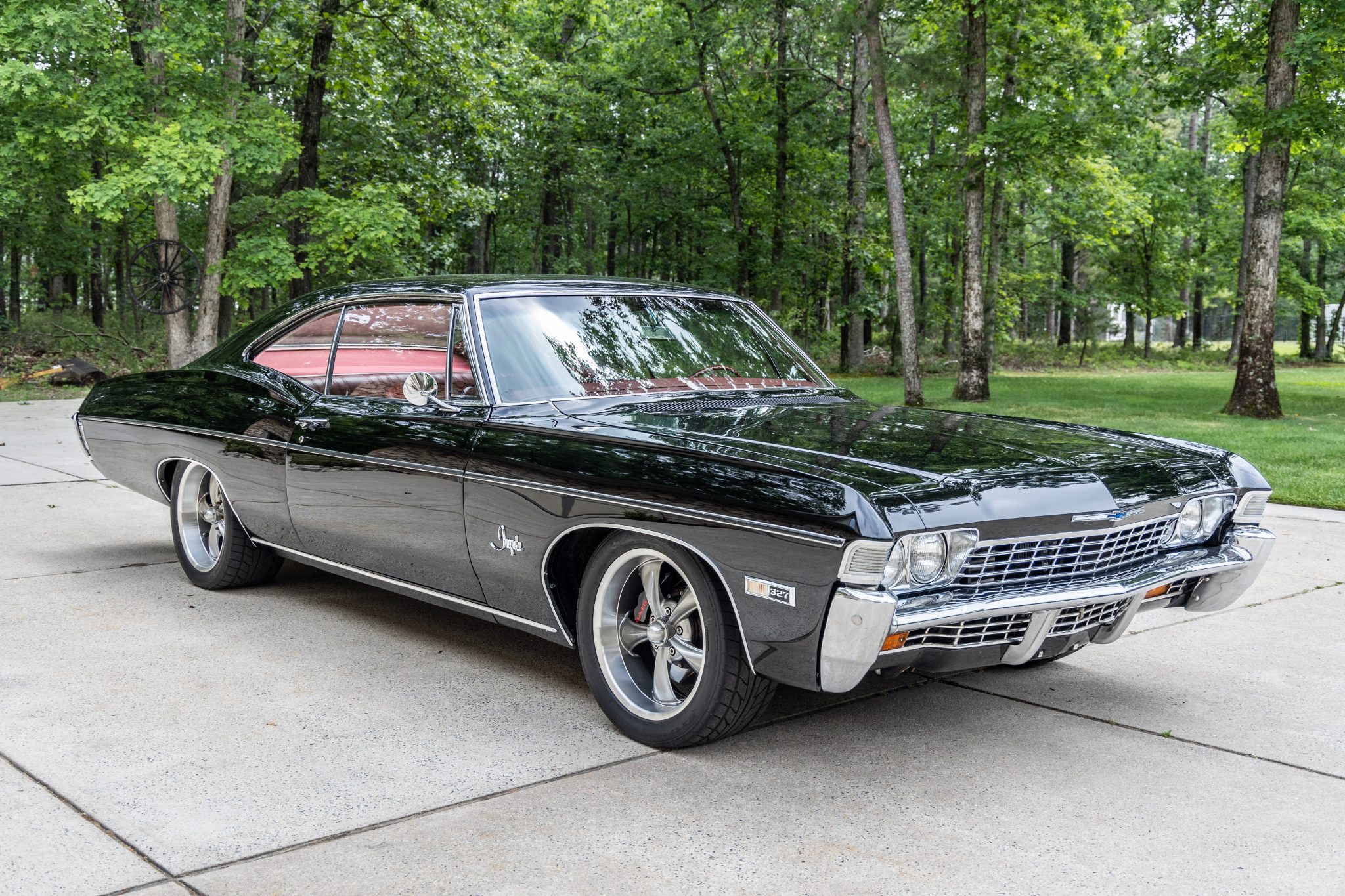 1968 Chevrolet Impala for Sale – Black Turbocharged 6.0-Liter V8 Restomod