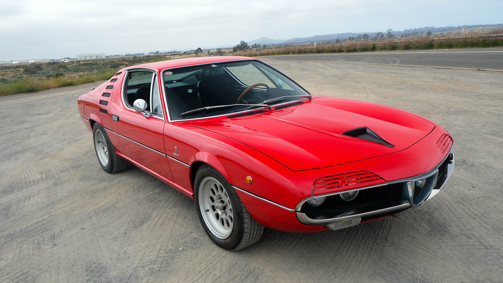 1973 Alfa Romeo Montreal for Sale – Red Quad-Cam V8 Five-Speed Grand Tourer